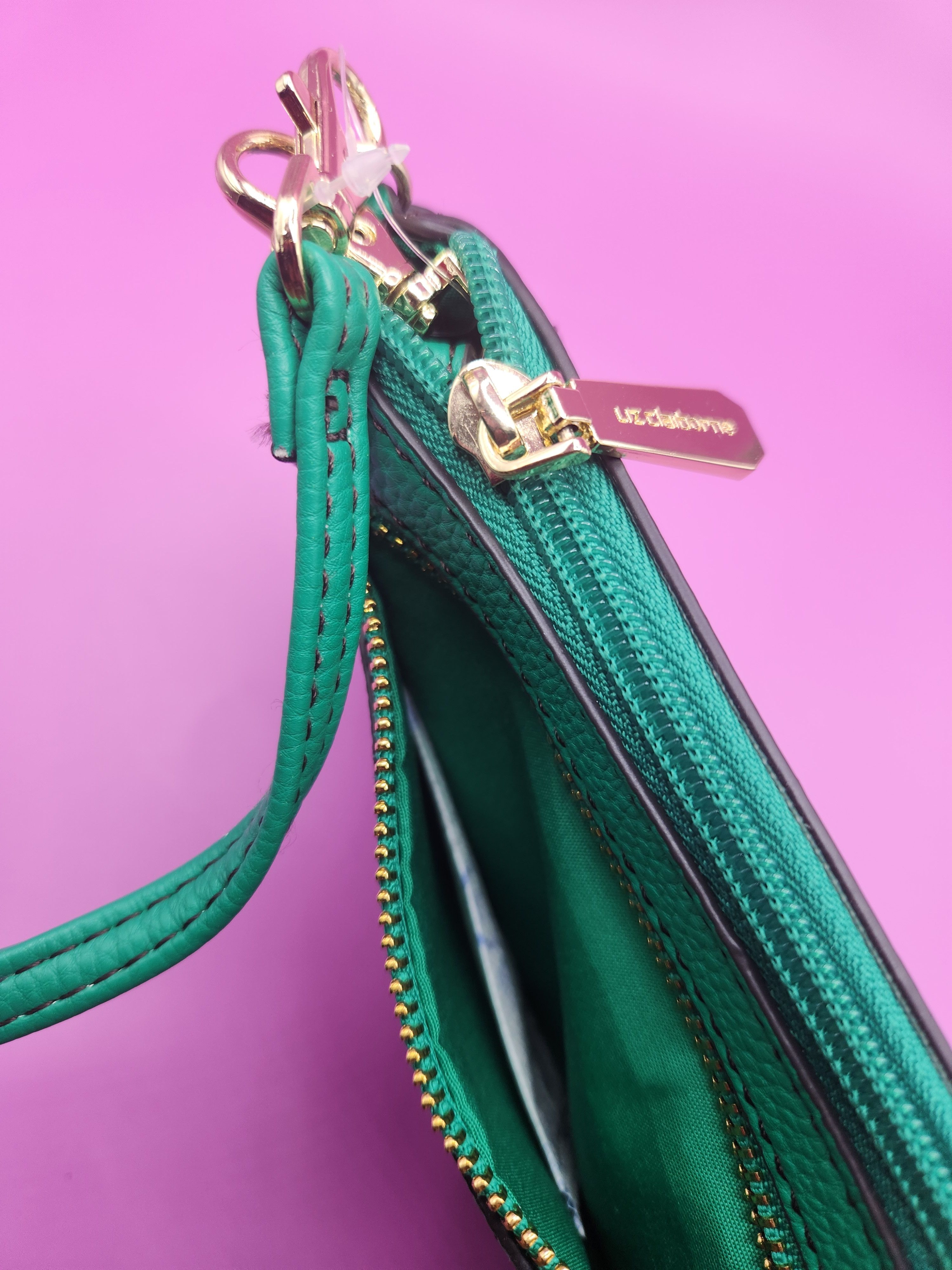 Liz Claiborne Liz Claiborne Elly Convertible Crossbody Bag Green NWT Size ONE SIZE - 7 Thumbnail