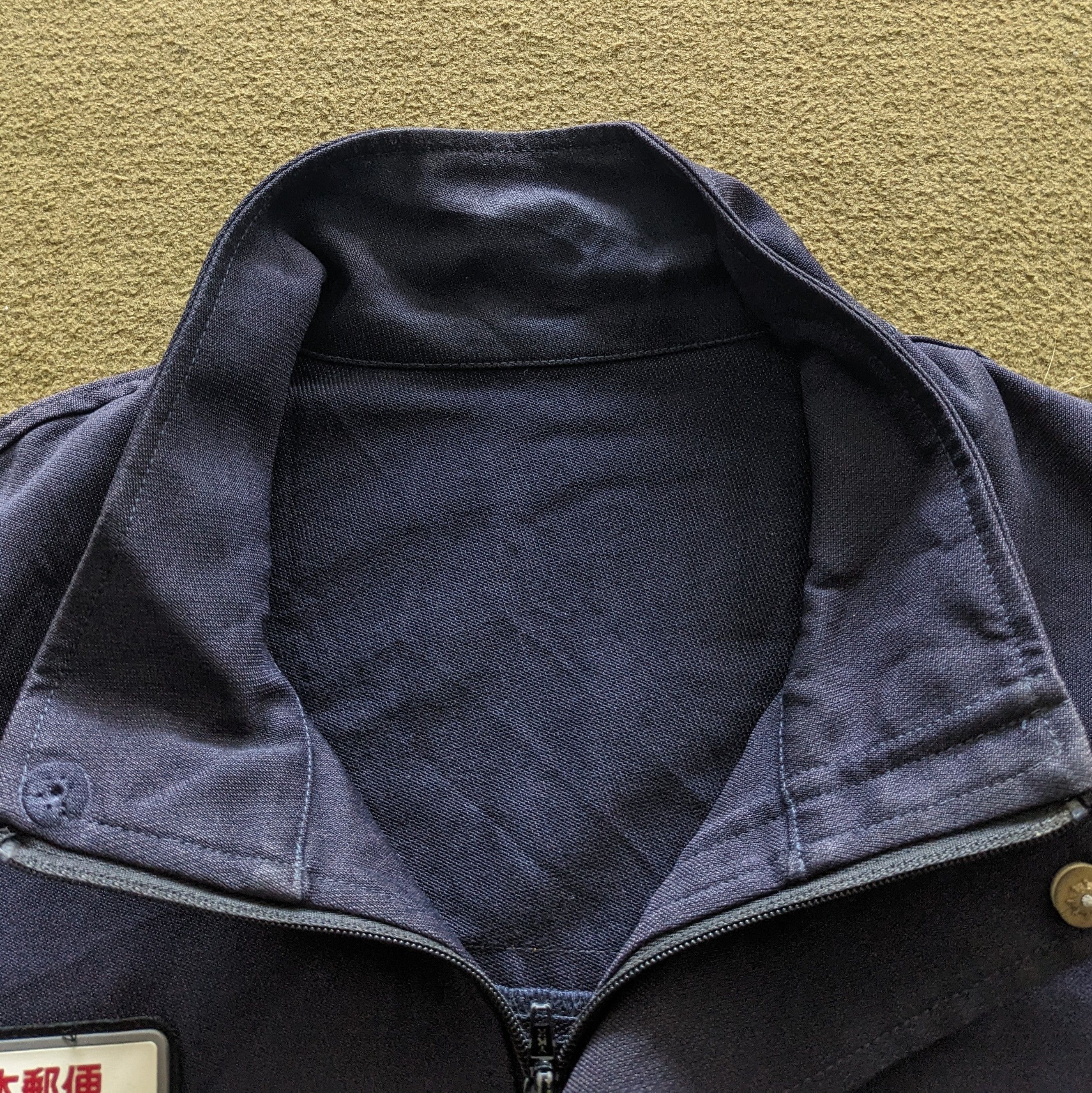 Japanese Brand Vintage JAPAN POST OFFICE Uniform Workers Jacket Size US L / EU 52-54 / 3 - 7 Thumbnail