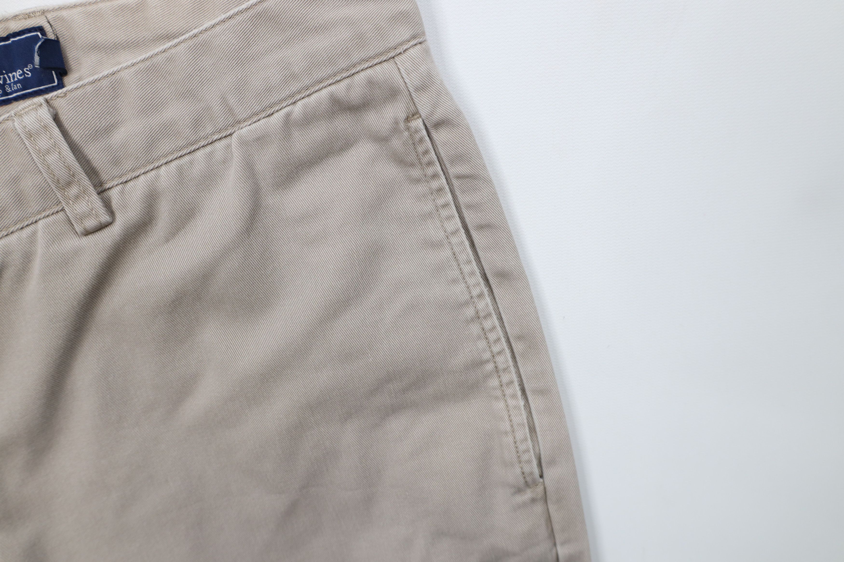 Vineyard Vines Vineyard Vines Wide Leg Chino Pants Trousers Beige Cotton Size US 40 / EU 56 - 9 Thumbnail