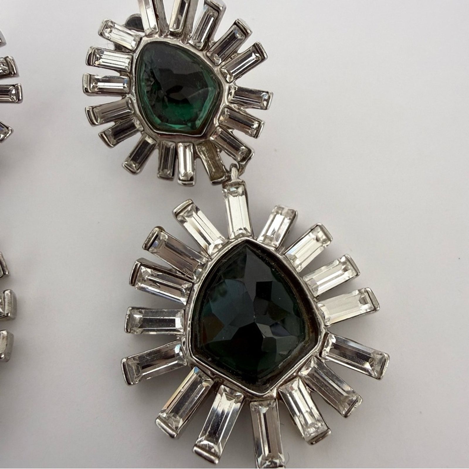 Alexis Bittar Alexis Bittar non pierced ear clips with crystals Authentic Size ONE SIZE - 3 Thumbnail
