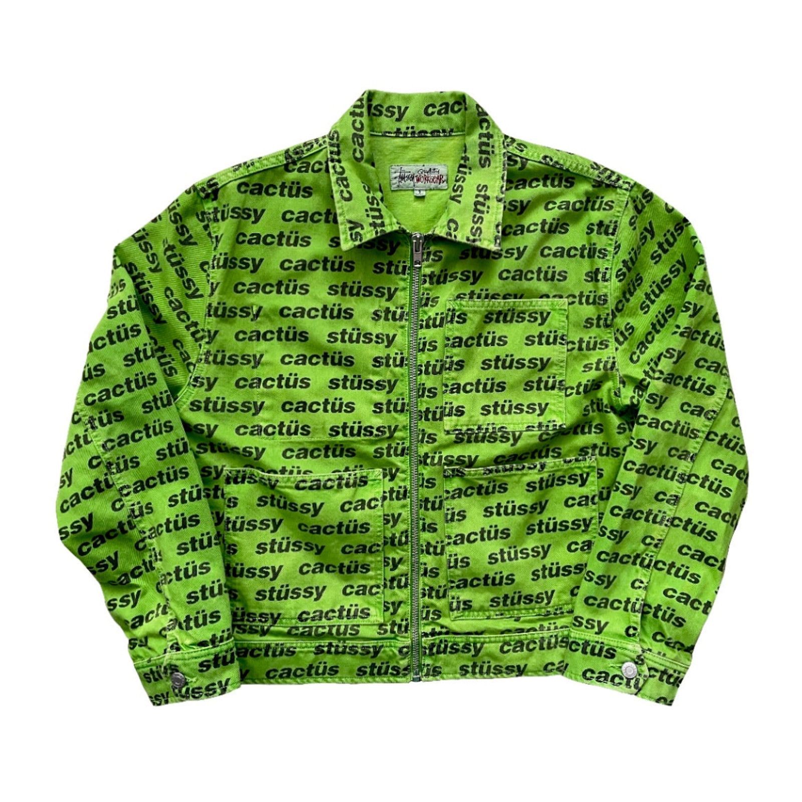 Stussy X Cactus Plant Flea Market Jacket | Grailed