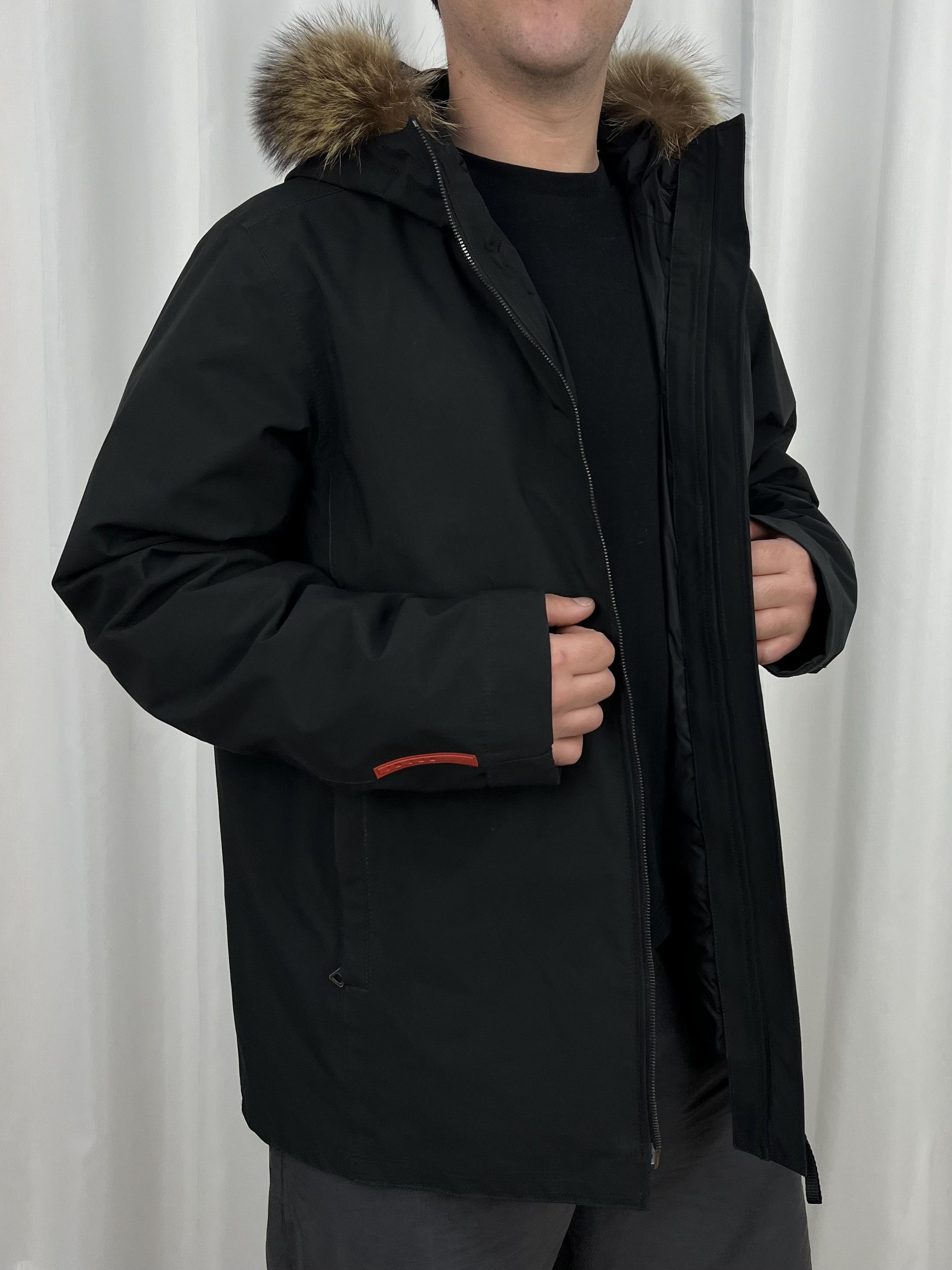トップス 04ss archive prada full zip parka 03ss archive prada nylon zip parka - メルカリ