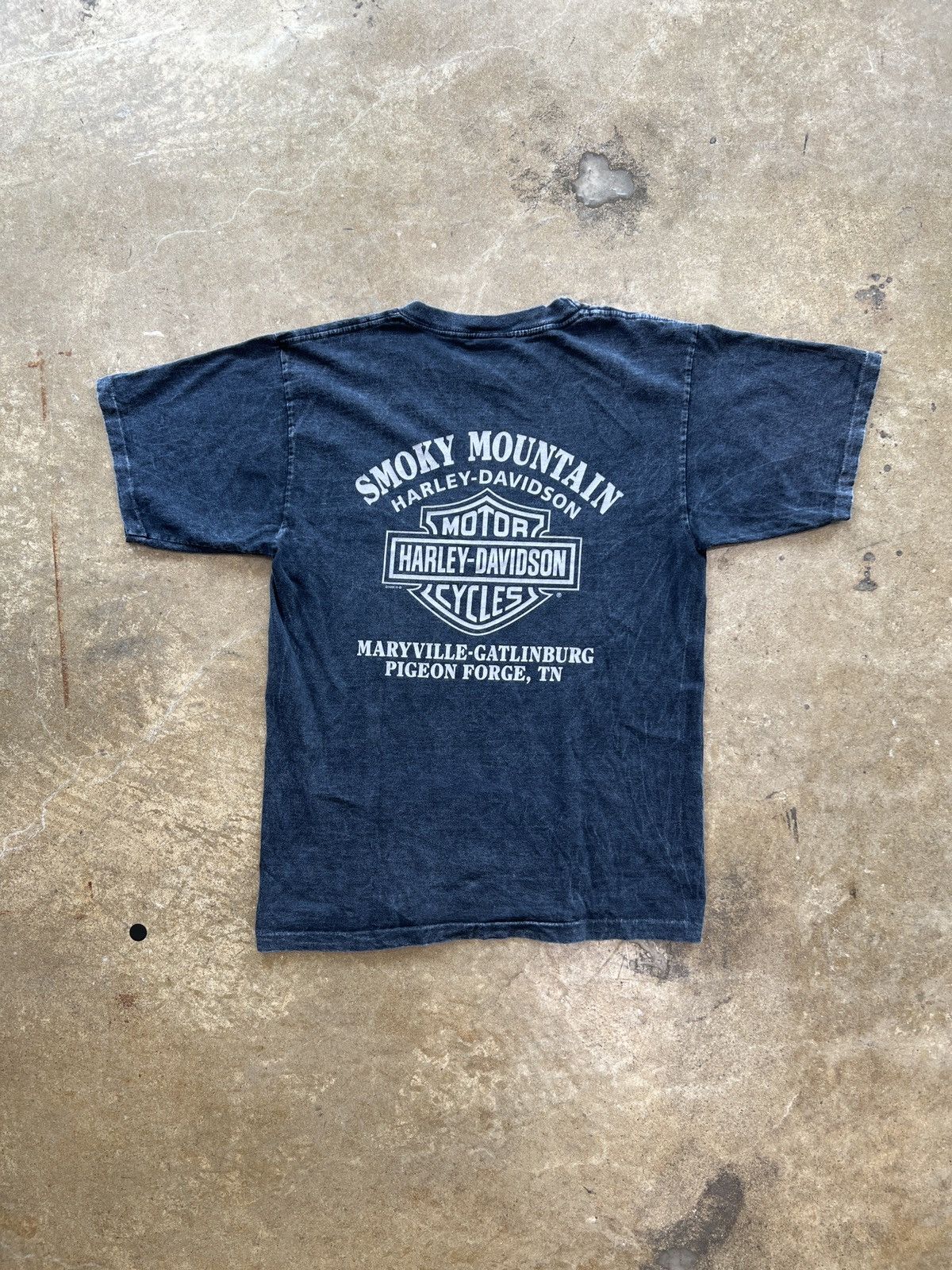 Harley Davidson Vintage 90s Harley Davidson Knucklehead Motorcycle Medium Size US M / EU 48-50 / 2 - 5 Thumbnail