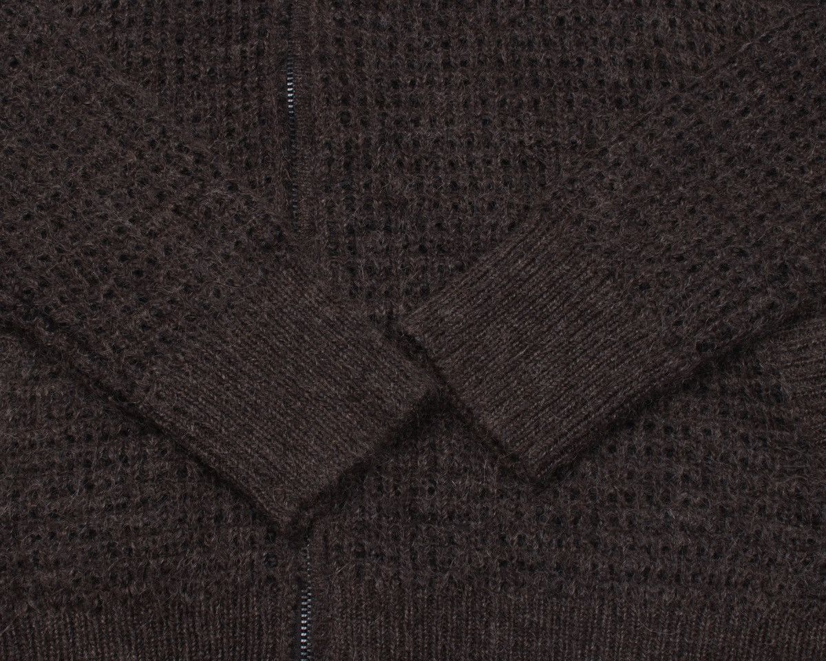 Allsaints × Designer ALLSAINTS Milton Bomber Mohair Sweater Cardigan Zip Talon Size US M / EU 48-50 / 2 - 13 Thumbnail