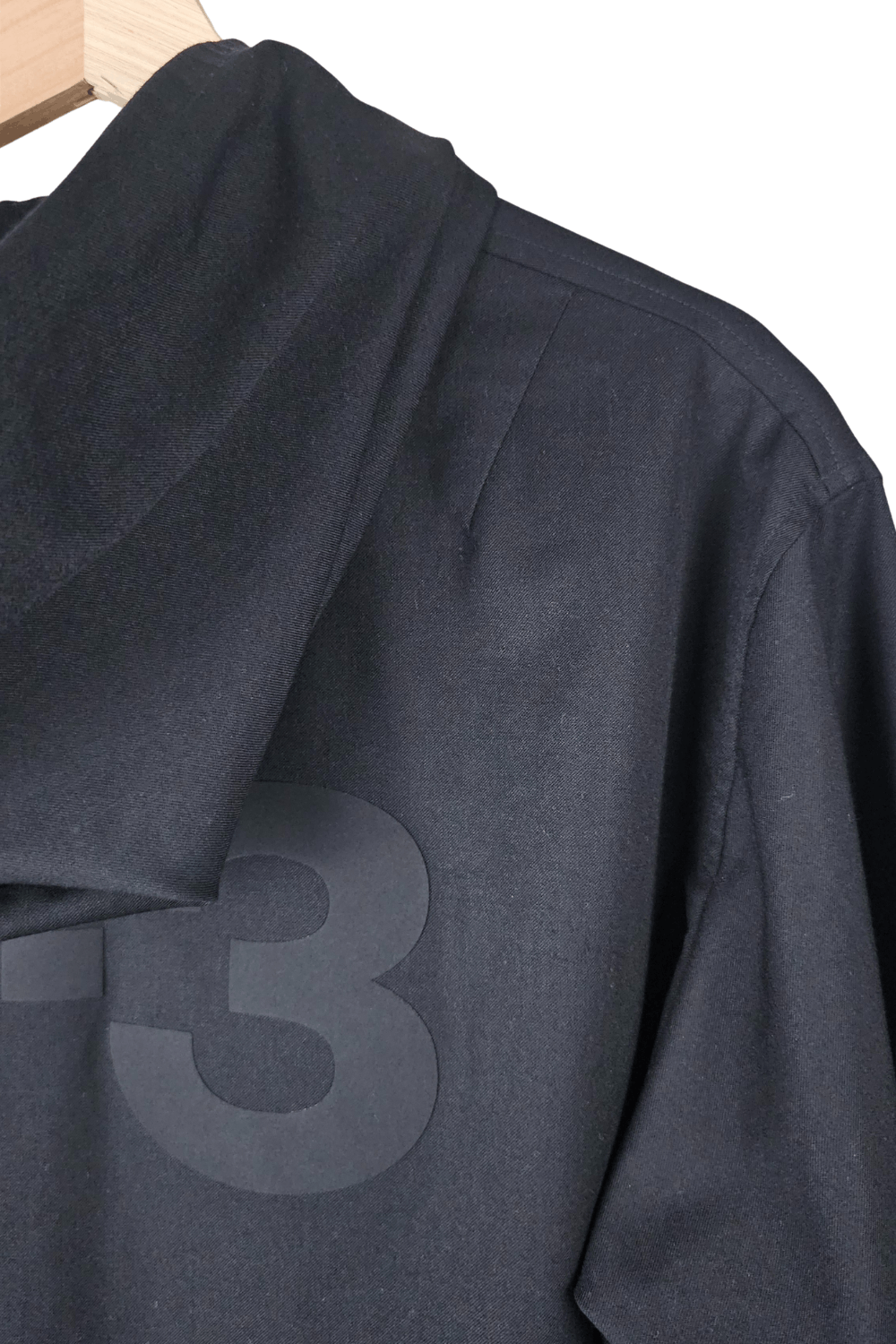Yohji Yamamoto Y-3 (Yohji × adidas) Tech Wool Hooded Jacket — FW20 — Sz S Size US S / EU 44-46 / 1 - 11 Thumbnail
