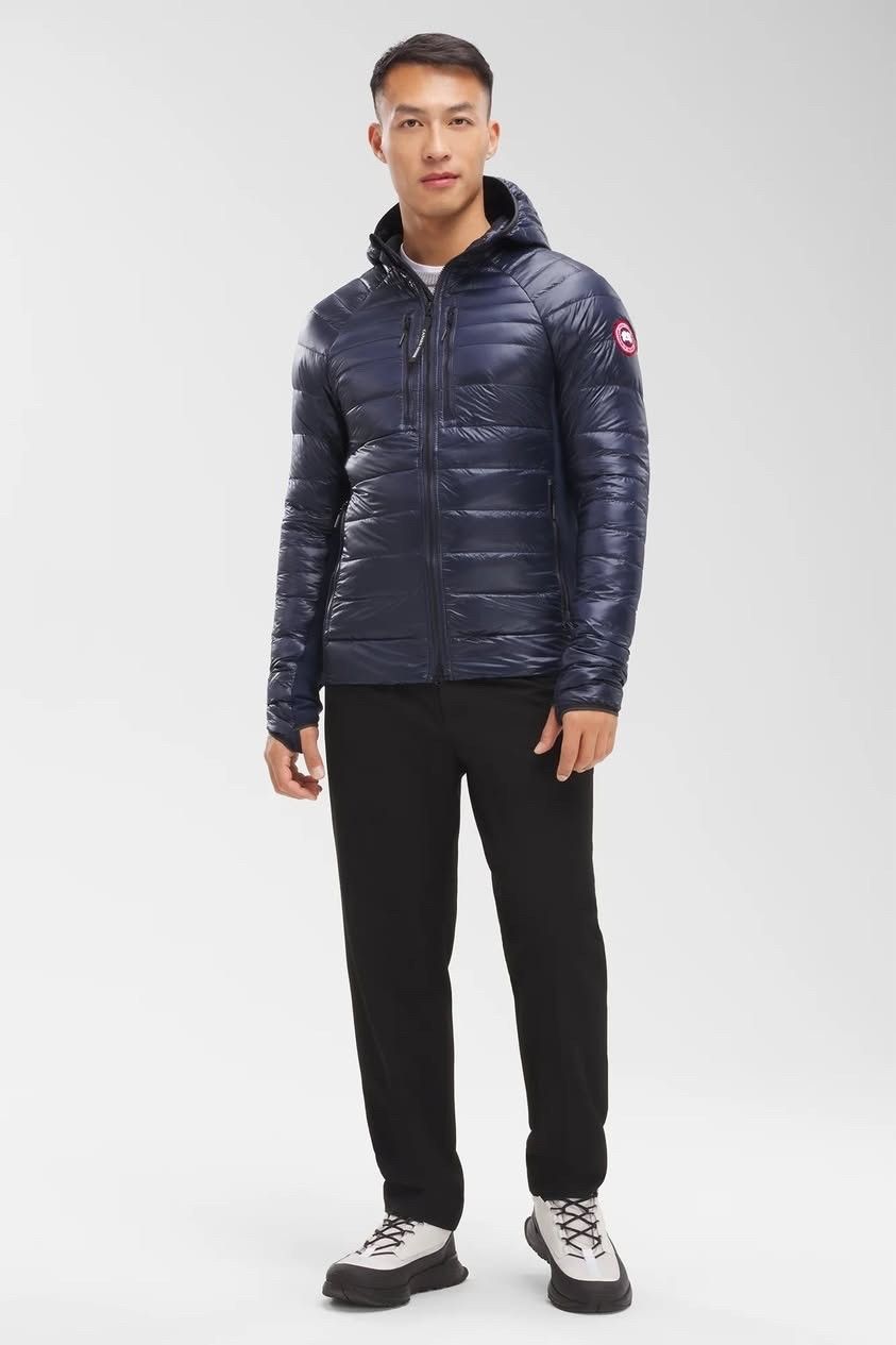 Canada Goose Canada Goose Atlantic Navy Hooded Hybridge Lite Jacket Size US XXL / EU 58 / 5 - 6 Thumbnail