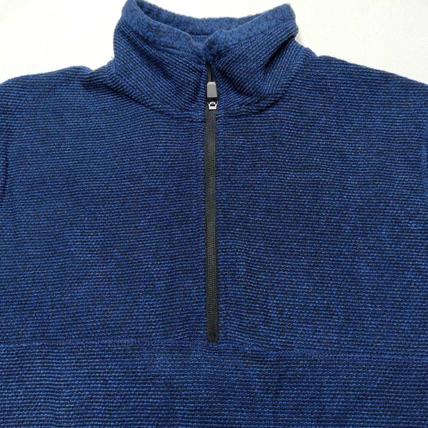 Free Country Free Country Men Small Bright Blue 1/4 Zip Layered Textured Pullover Sweatshirt Modern Mens Small Bright Blue 1/4 Zip Layered Textured Pullover Size US S / EU 44-46 / 1 - 2 Thumbnail