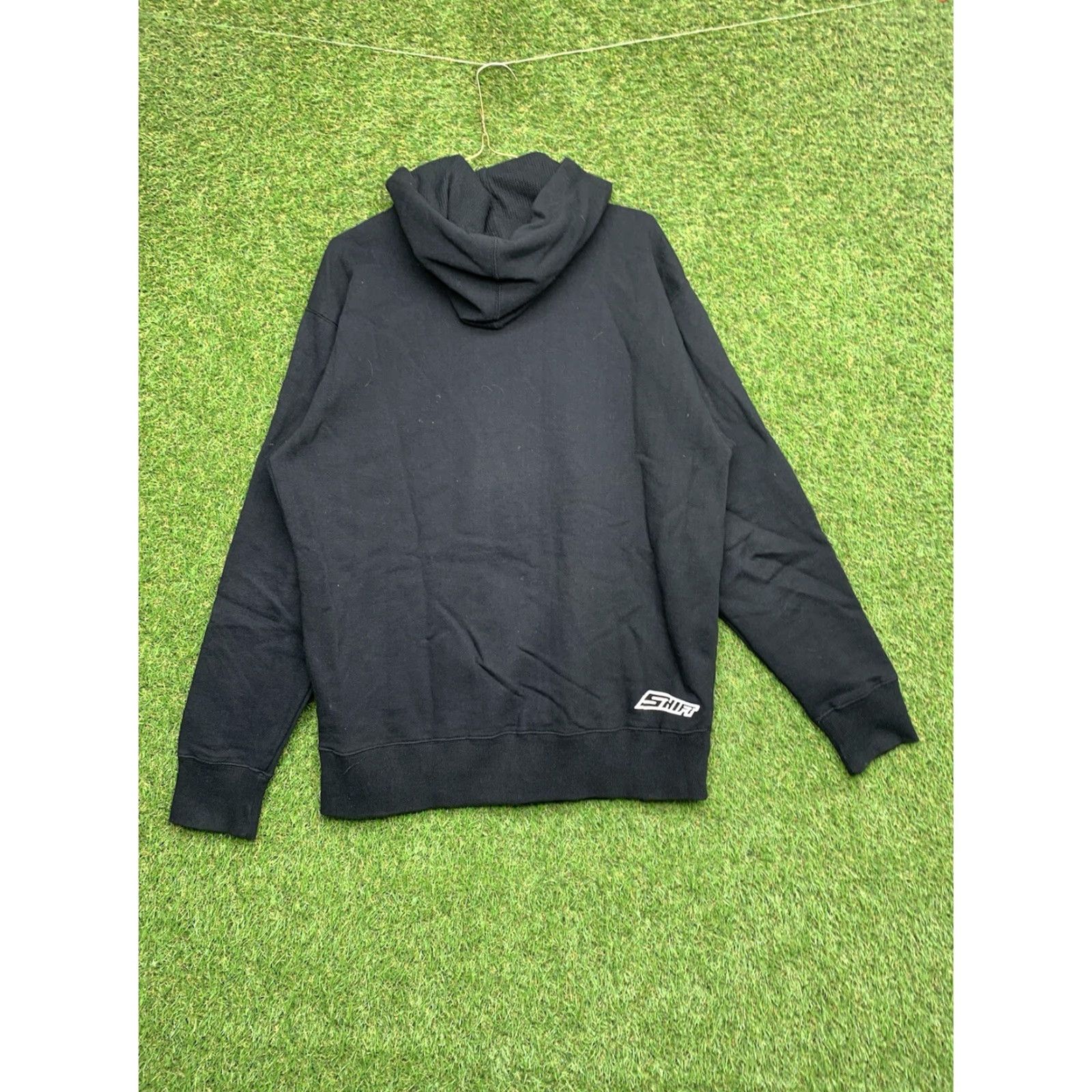 Vintage VINTAGE Syndicate Skater Hoodie Mens Large Full Zip Black Graphic Print Y2K 2000s Grunge Size US L / EU 52-54 / 3 - 2 Thumbnail