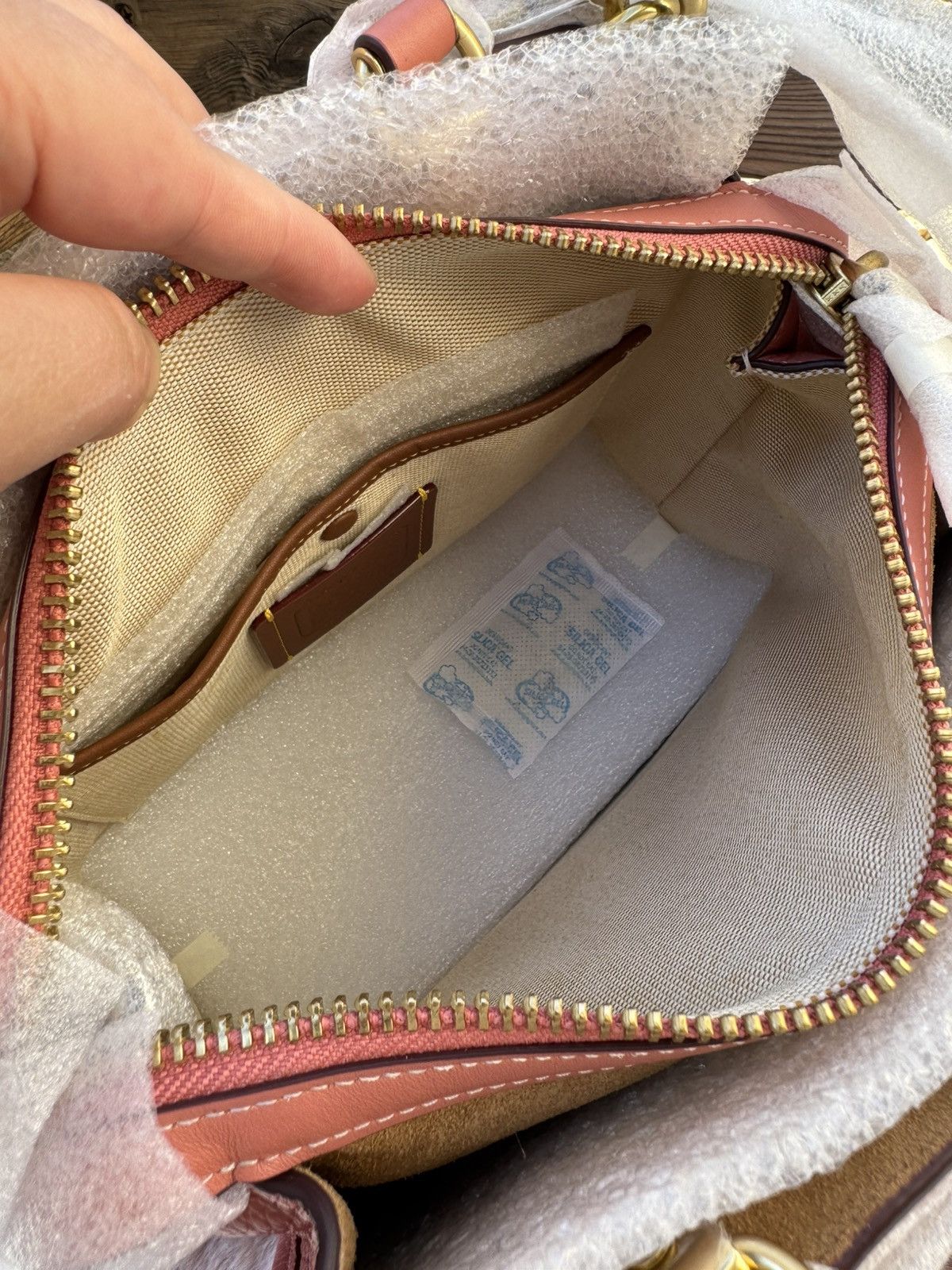 Coach DISNEY X COACH Rogue 25 Leather Mickey Mouse Flower Pink NWT Size ONE SIZE - 9 Thumbnail