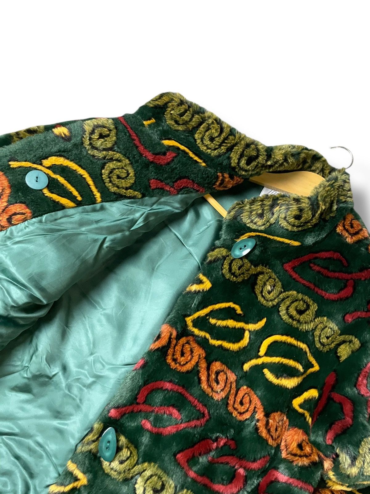 Japanese Brand × Vintage TOUT A FAIT Brand Fuzz Fleece Jacket (116) Size US XS / EU 42 / 0 - 6 Thumbnail