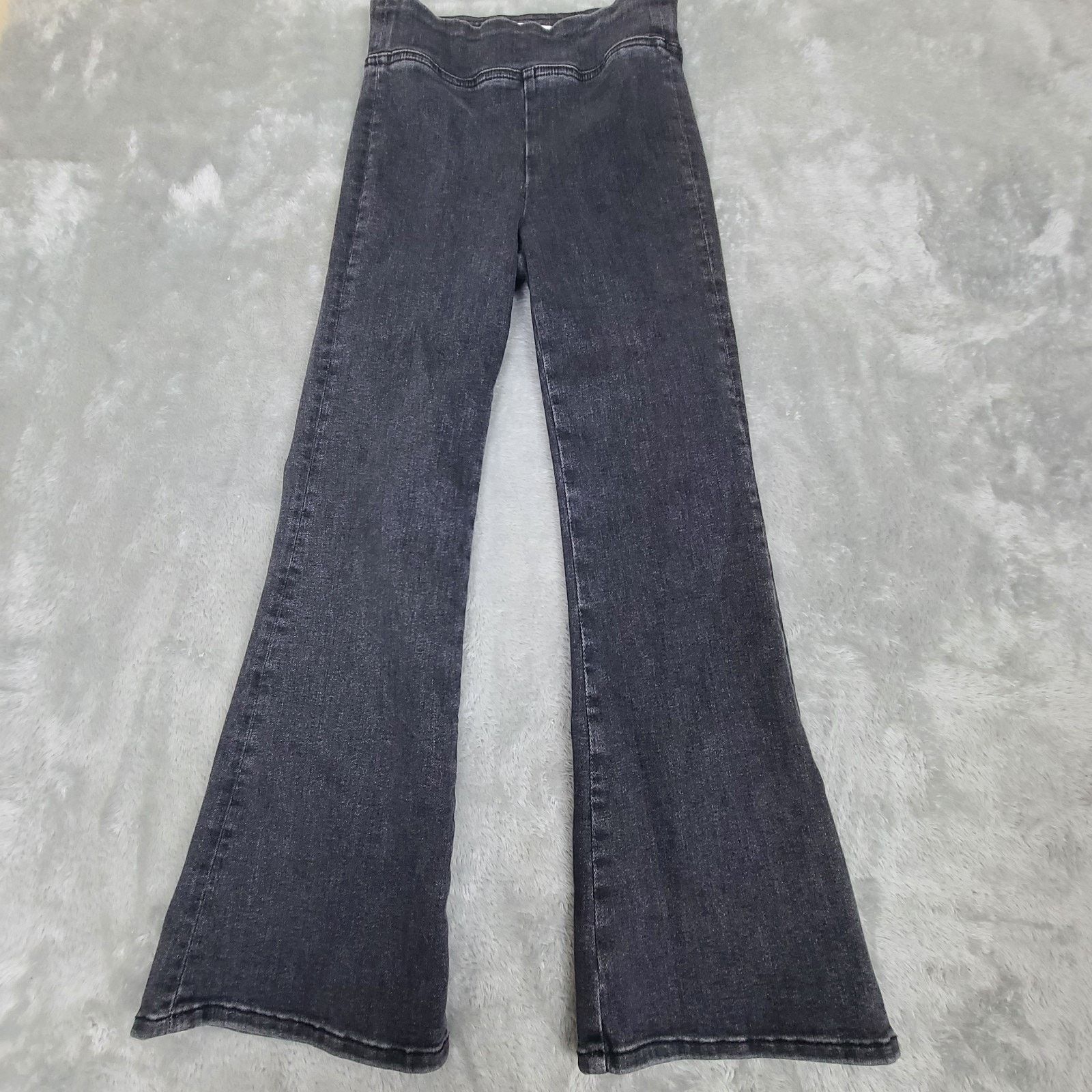 Frame Frame Jetset Crop Mini Boot Sheen Noir High Rise Bootcut 0 Size 25" / US 0 / IT 36 - 1 Thumbnail