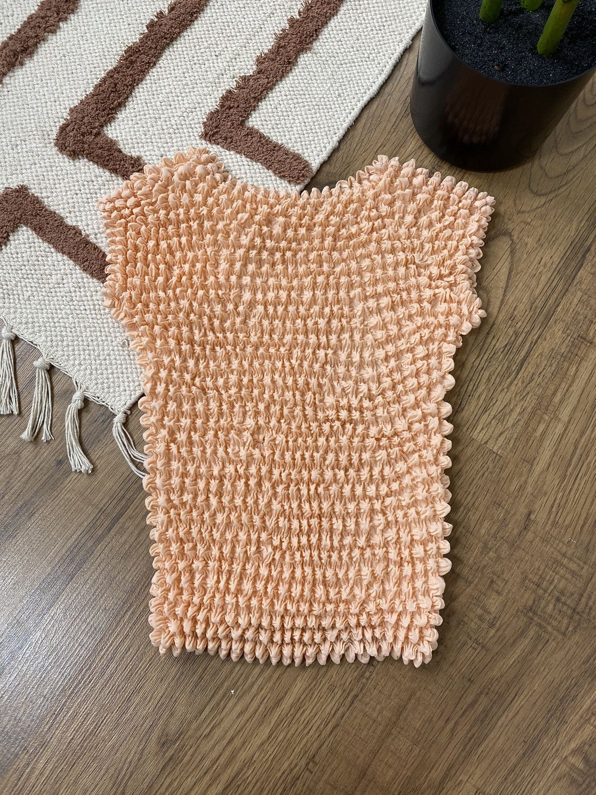 Vintage SHIBORI SRIDER POPCORN MESH TOP DOUBLET STYLE Size ONE SIZE - 1 Thumbnail