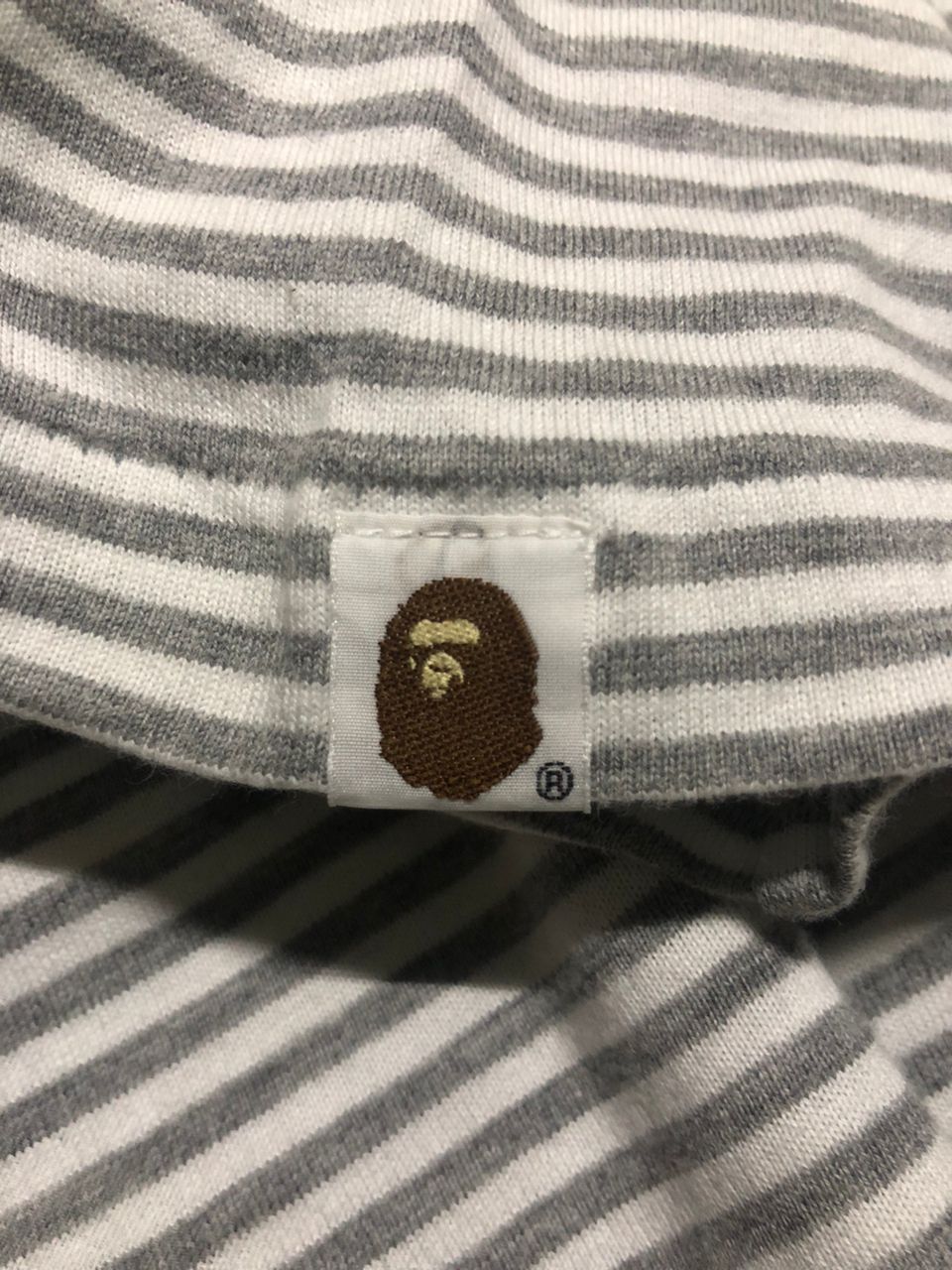 Bape Vintage Bape General Stripe Pocket Tee Size US L / EU 52-54 / 3 - 7 Thumbnail