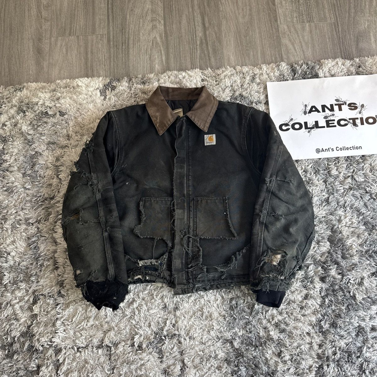 Carhartt Vintage Carhartt J02 BLK Arctic Jacket, Quilt-Lined