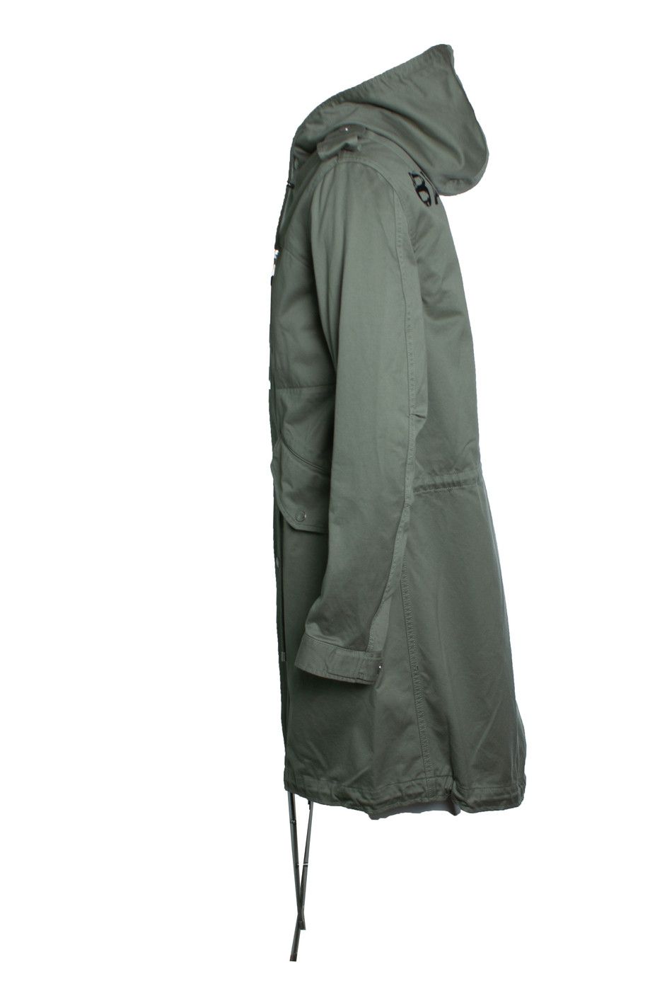 Balmain Balmain, green cotton hooded parka Size US M / EU 48-50 / 2 - 4 Thumbnail