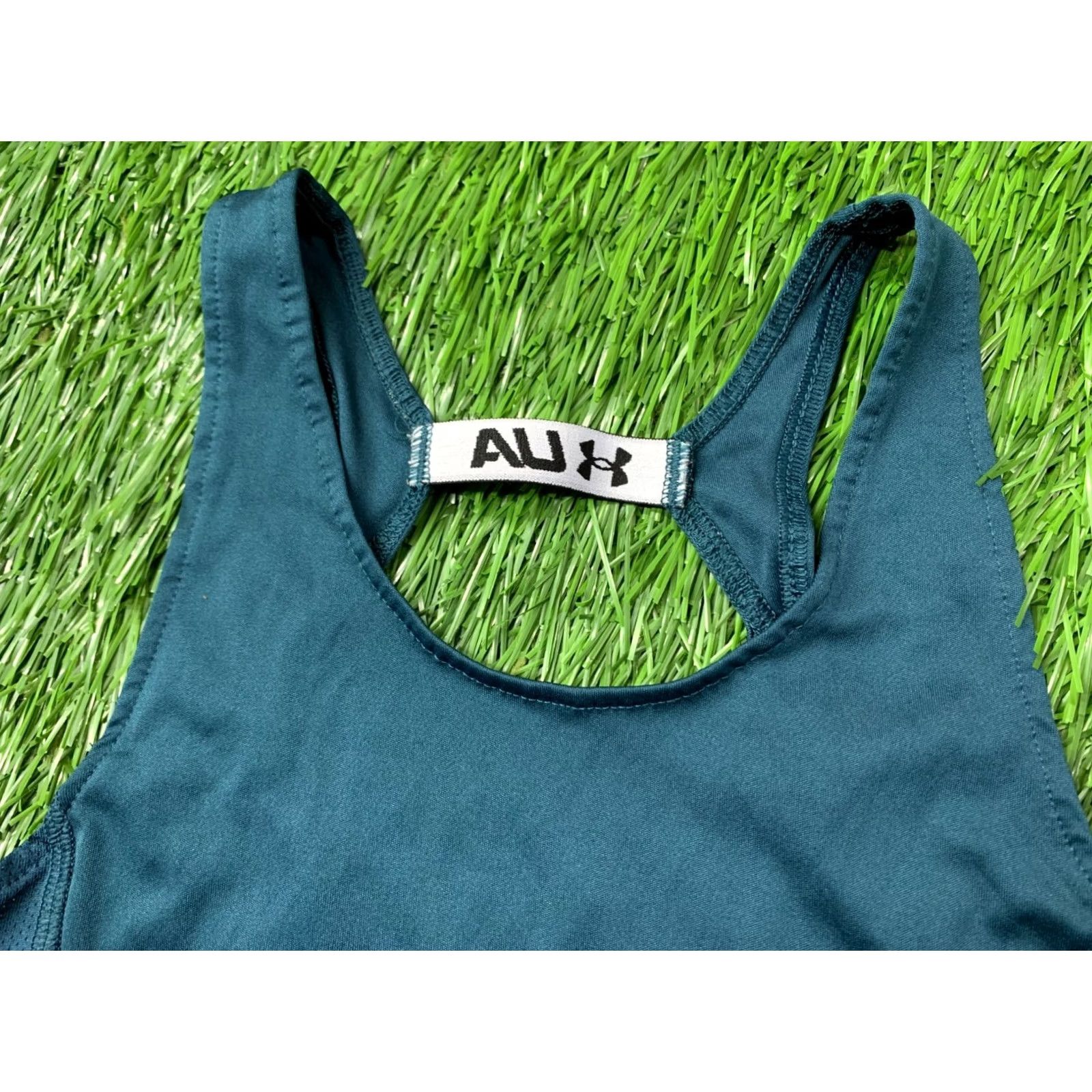 Under Armour UNDER ARMOUR HEATGEAR Vest SHIRT Training XS Women Green 2021 Jersey Size XS / US 0-2 / IT 36-38 - 3 Thumbnail