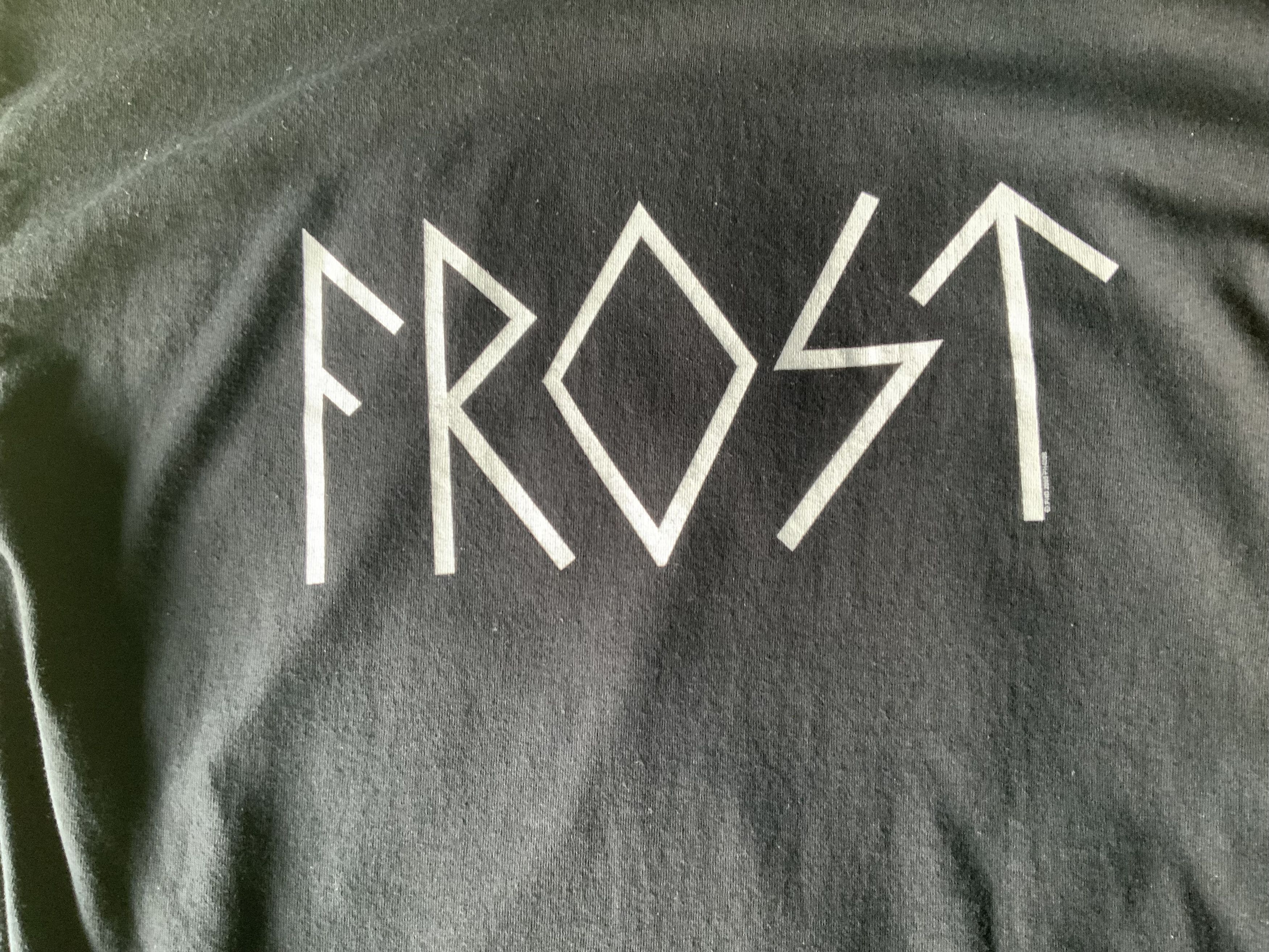 Rare 2005 Enslaved Frost longsleeve shirt Black Metal