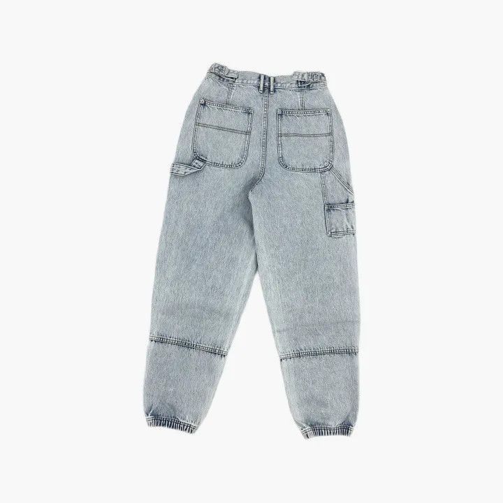 Alexander Wang Alexander Wang FW21 Loose Zip Denim Pants - Size 24" / US 00 / IT 34 - 3 Thumbnail