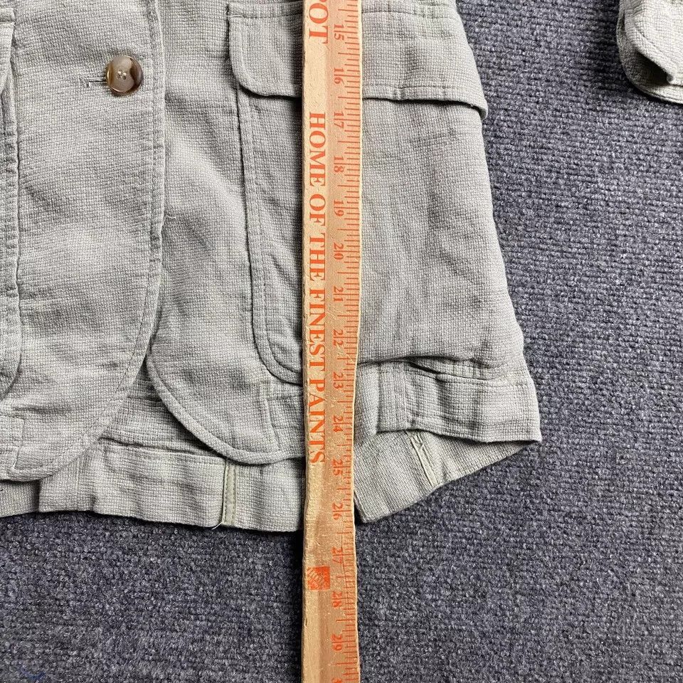 Madewell Madewell Coat Women's XS Overcoat Front Pockets Linen Size XS / US 0-2 / IT 36-38 - 4 Thumbnail