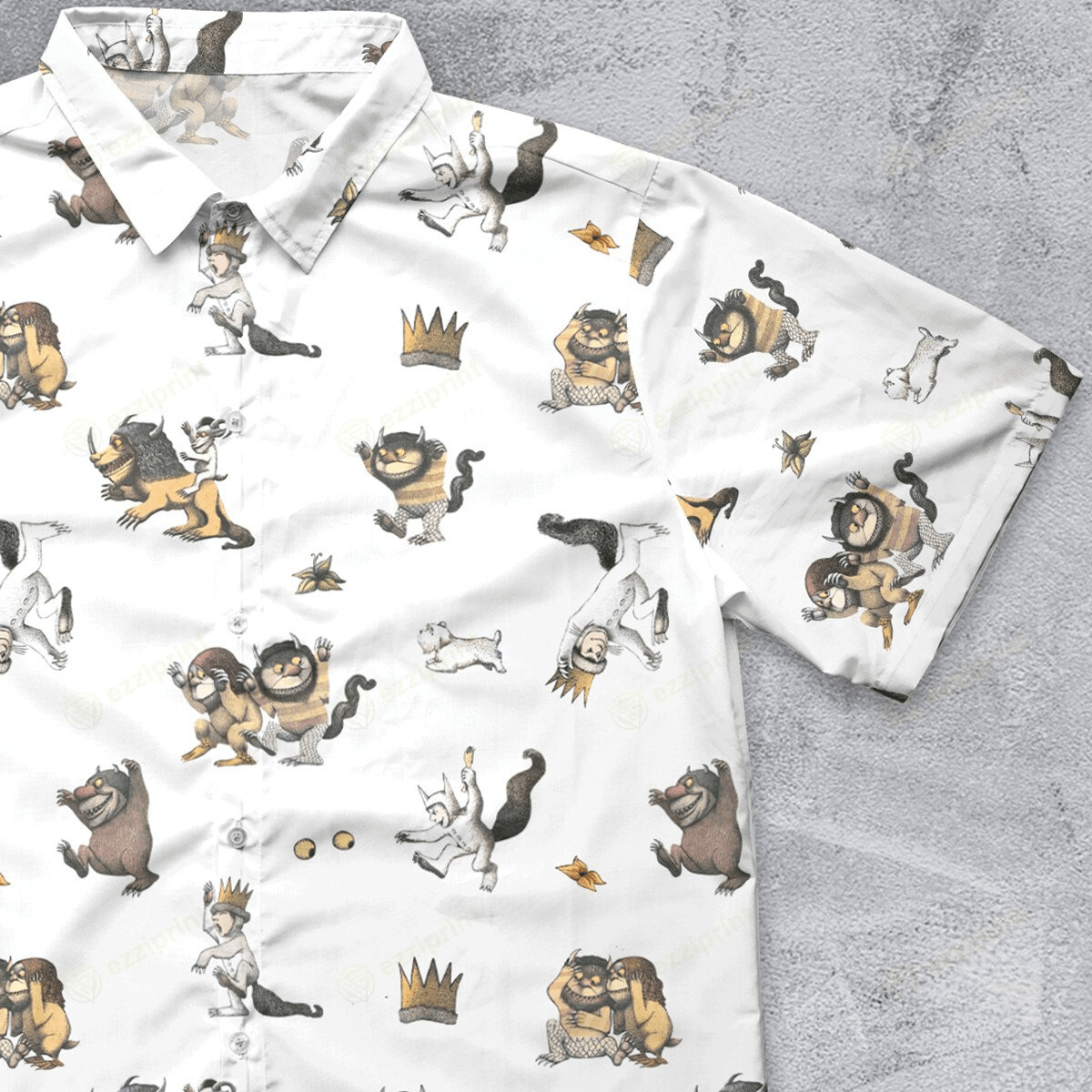 The Unbranded Brand Where the Wild Things Are Character Seamless Shirt Size US L / EU 52-54 / 3 - 1 Thumbnail