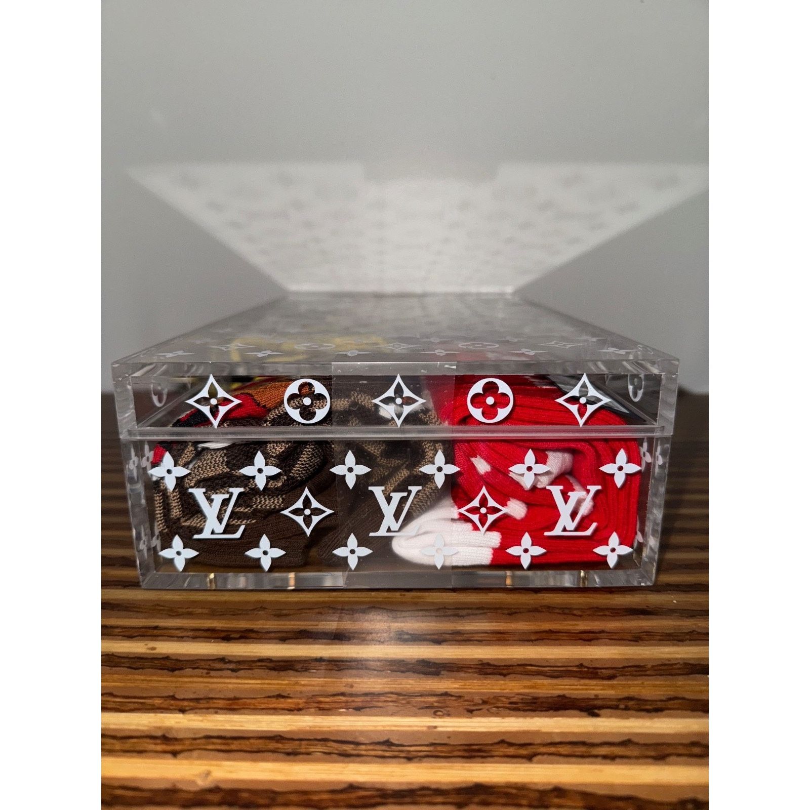 Louis Vuitton Louis Vuitton LV Archives 6 Socks Set Boite Scott Monogram Size ONE SIZE - 16 Thumbnail