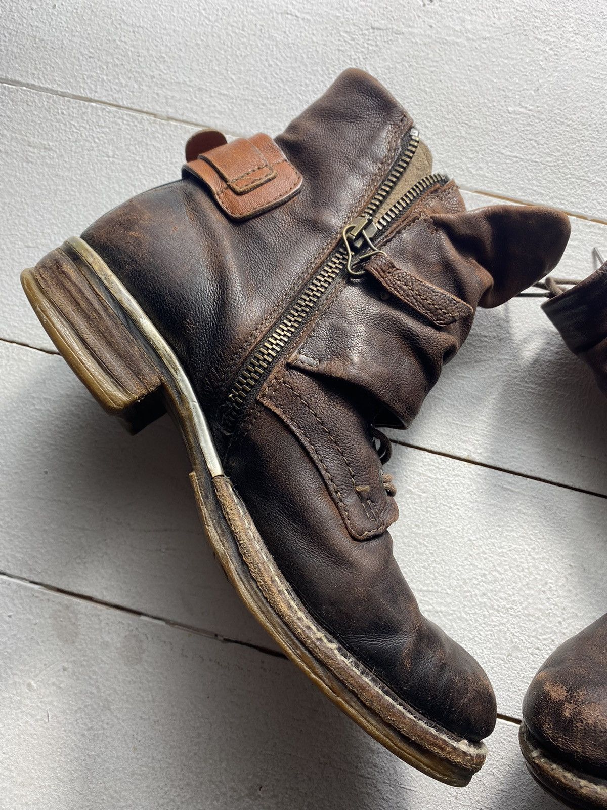 Japanese Brand × Vintage 🔥Avant Garde AS98 Airstep Womens Brown Boots Vintage Rare Size US 7 / IT 37 - 7 Thumbnail