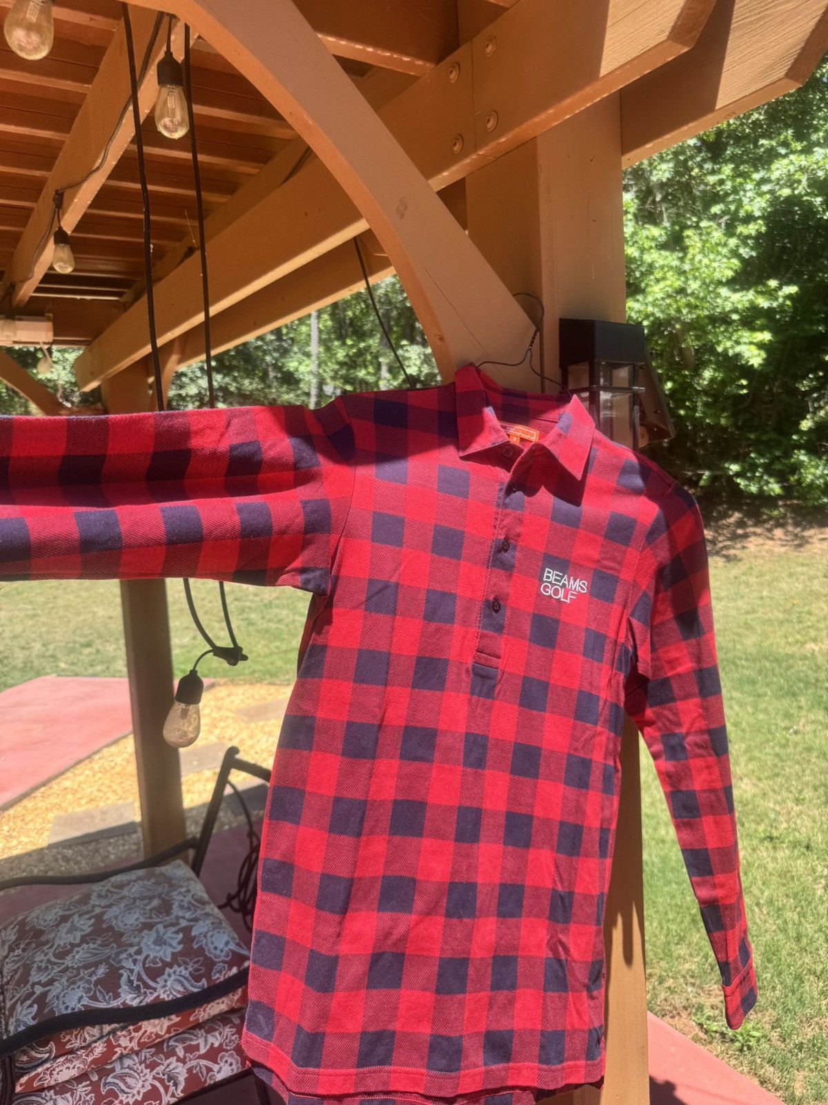 Beams Plus BEAMS PLUS GOLF flannel polo Size US S / EU 44-46 / 1 - 1 Thumbnail