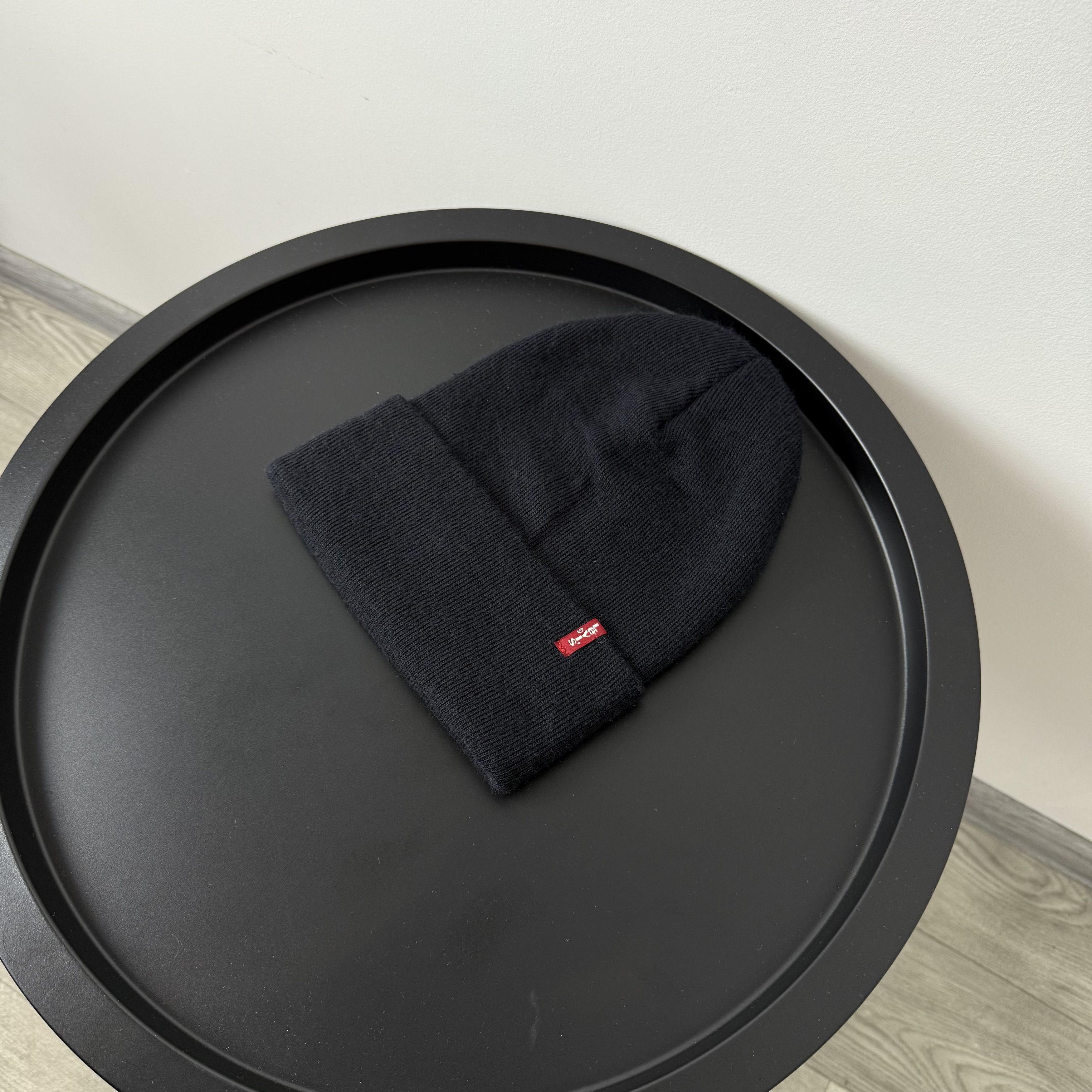 Levi's Vintage Levi's Black Beanie Winter Hat Size ONE SIZE - 3 Thumbnail