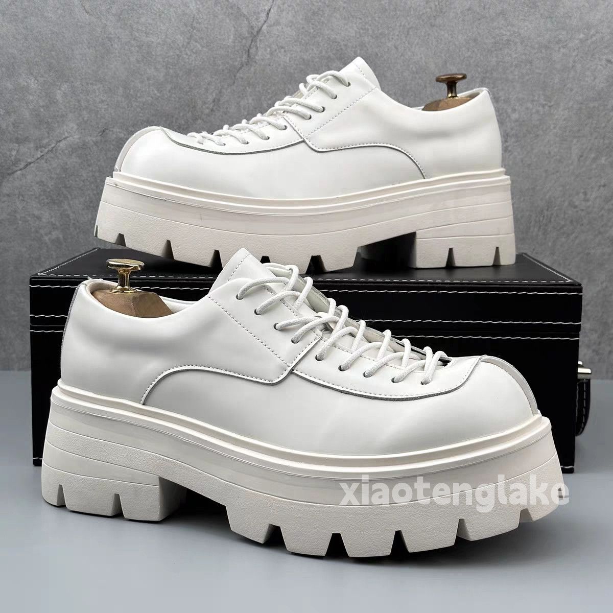 Vintage Utility y2k yuppie hippie thick sole punk shoes boots Size US 7 / EU 40 - 8 Thumbnail