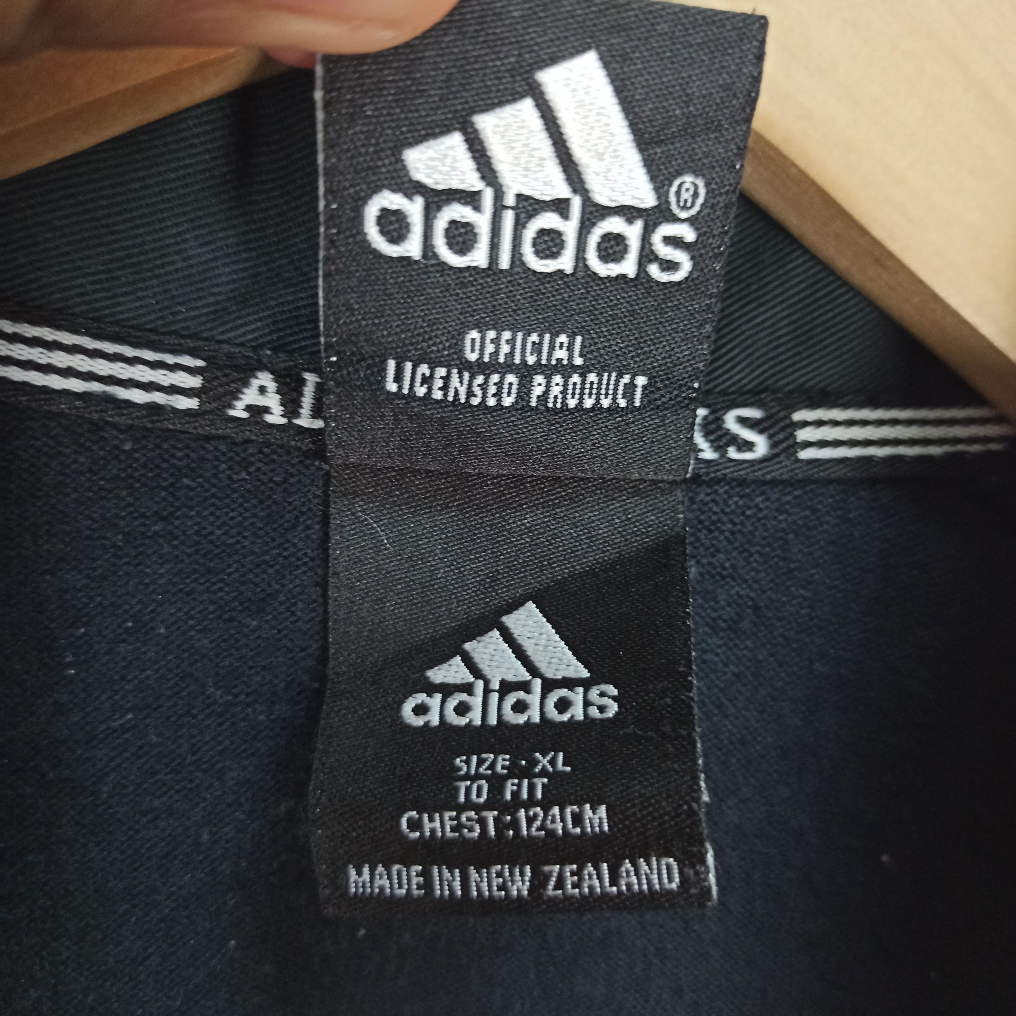 Adidas × All Blacks Rare All Black X Adidas Rugby Long Sleeve Size US XL / EU 56 / 4 - 7 Thumbnail