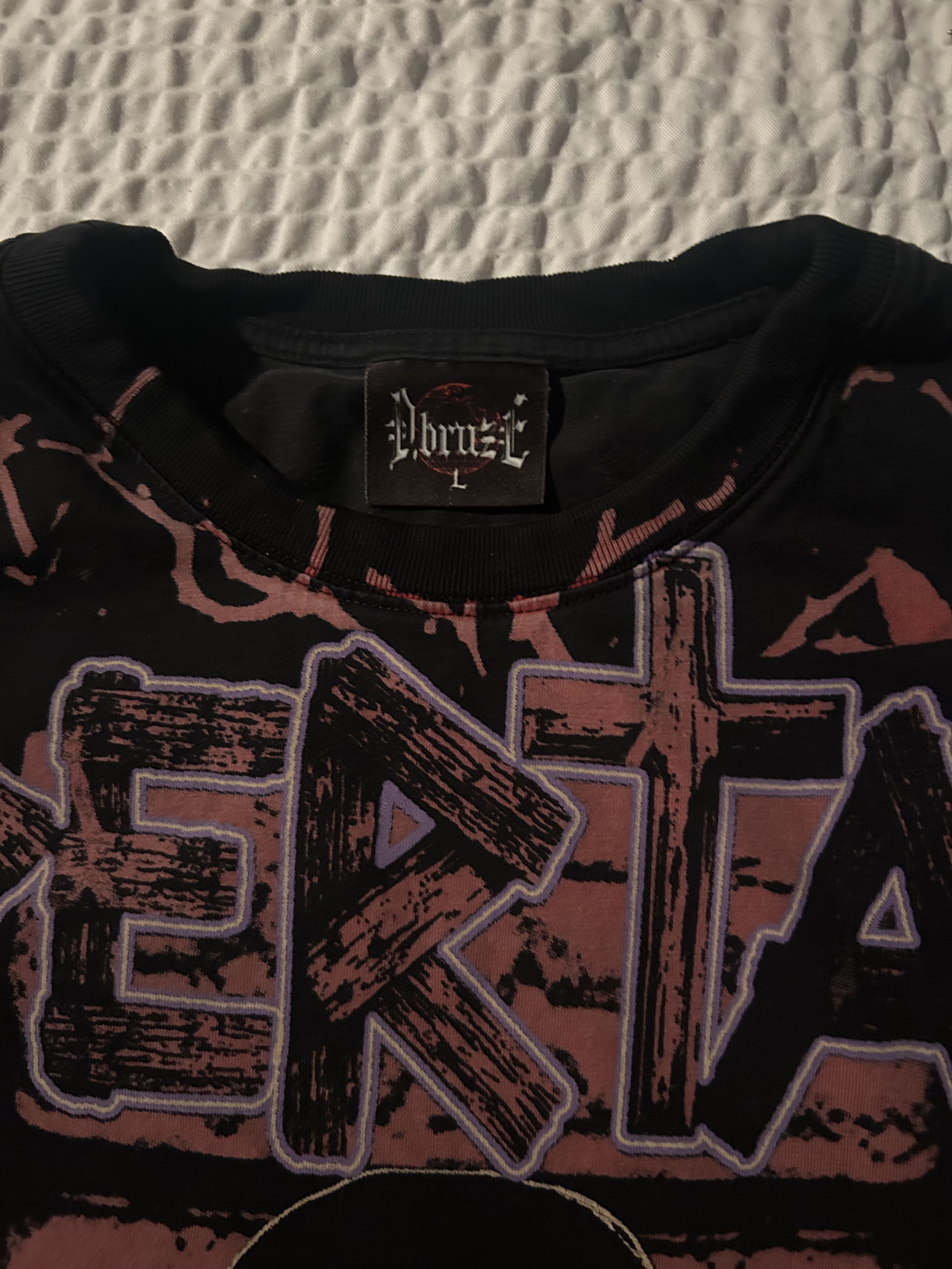 Darien Bruze [GRAIL] DBruze The Undertaker AOP "Rest In Peace" Tee Size US L / EU 52-54 / 3 - 4 Thumbnail