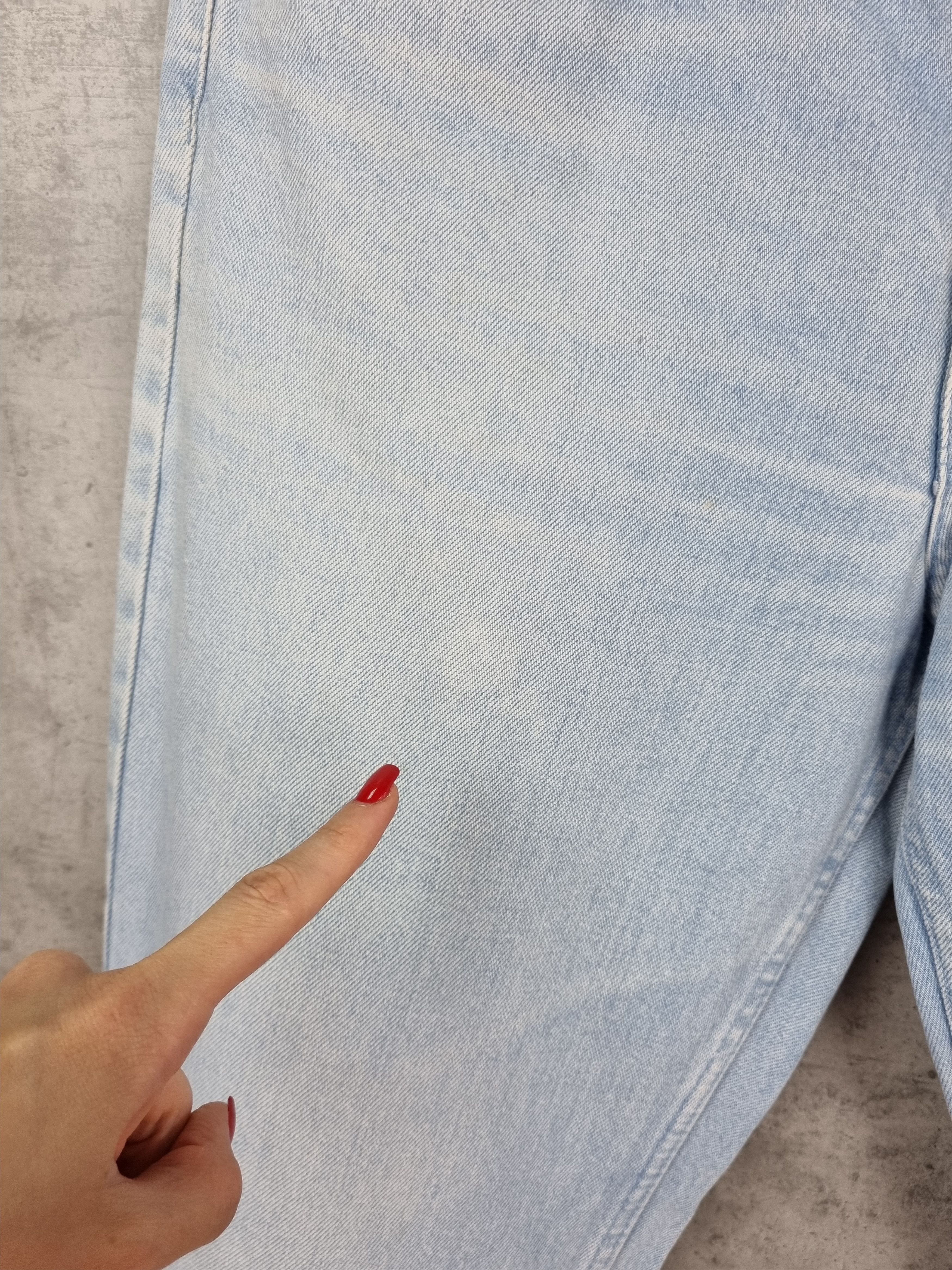 Gianni Valentino × Valentino 80s Vintage VALENTINO Bootcut Cropped Jeans Size US 33 - 18 Thumbnail