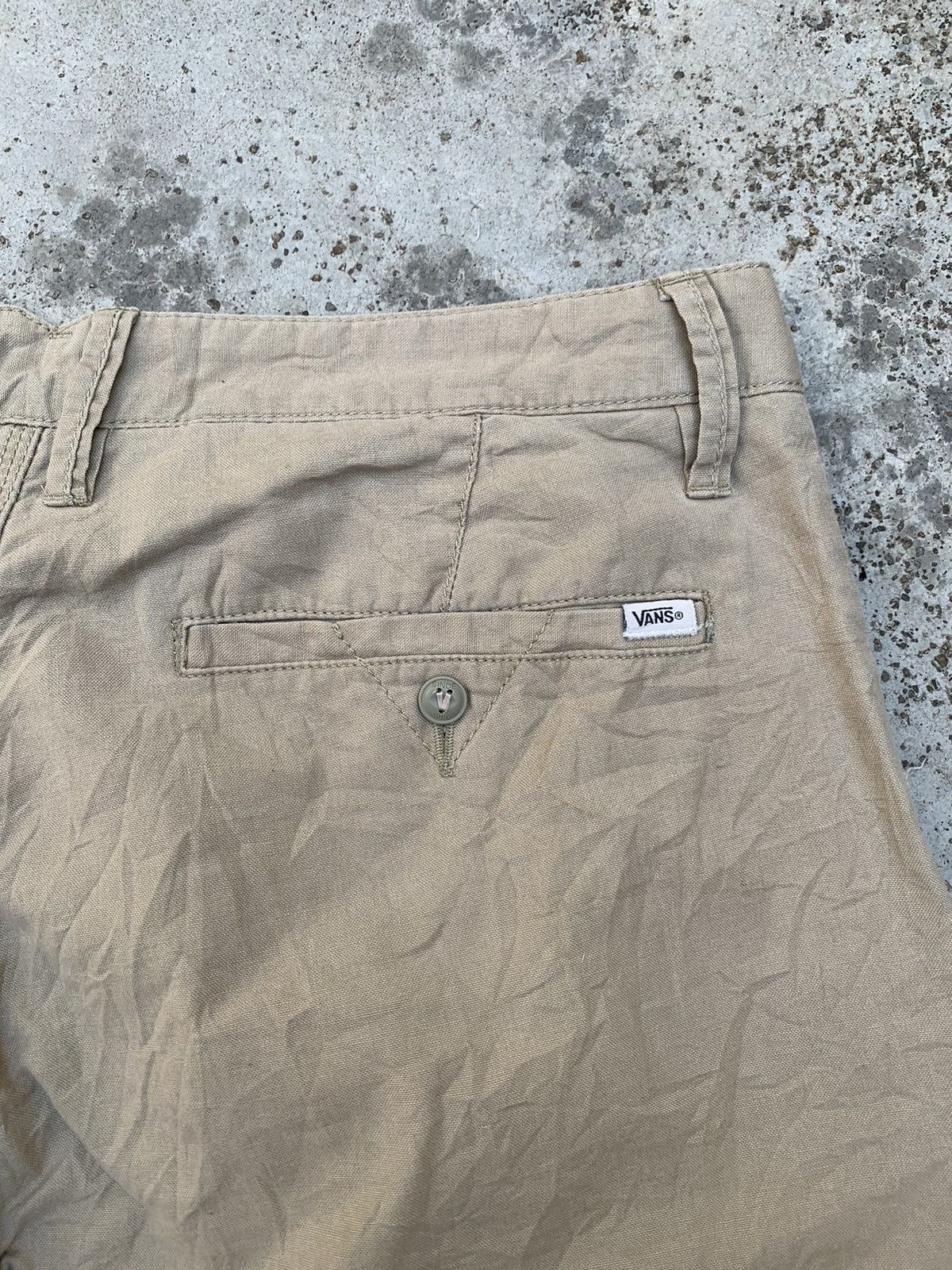 Vans Steals! Vans Off The Wall Skate Short Pants Size US 34 / EU 50 - 4 Thumbnail