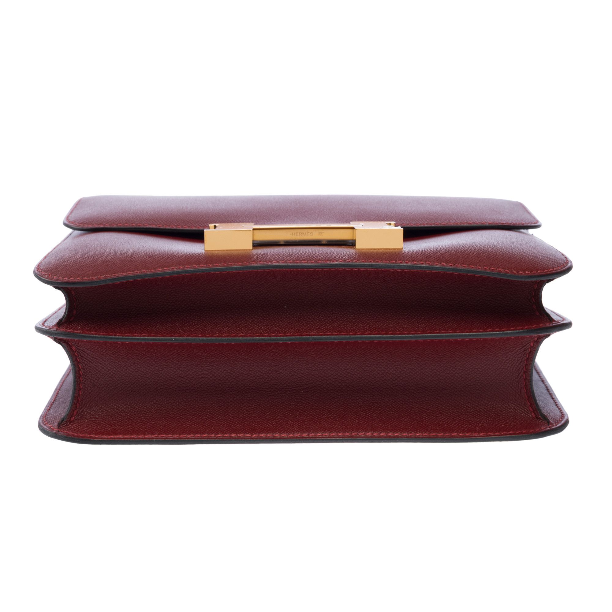 Hermes Hermes Constance in Red Leather Size ONE SIZE - 11 Thumbnail