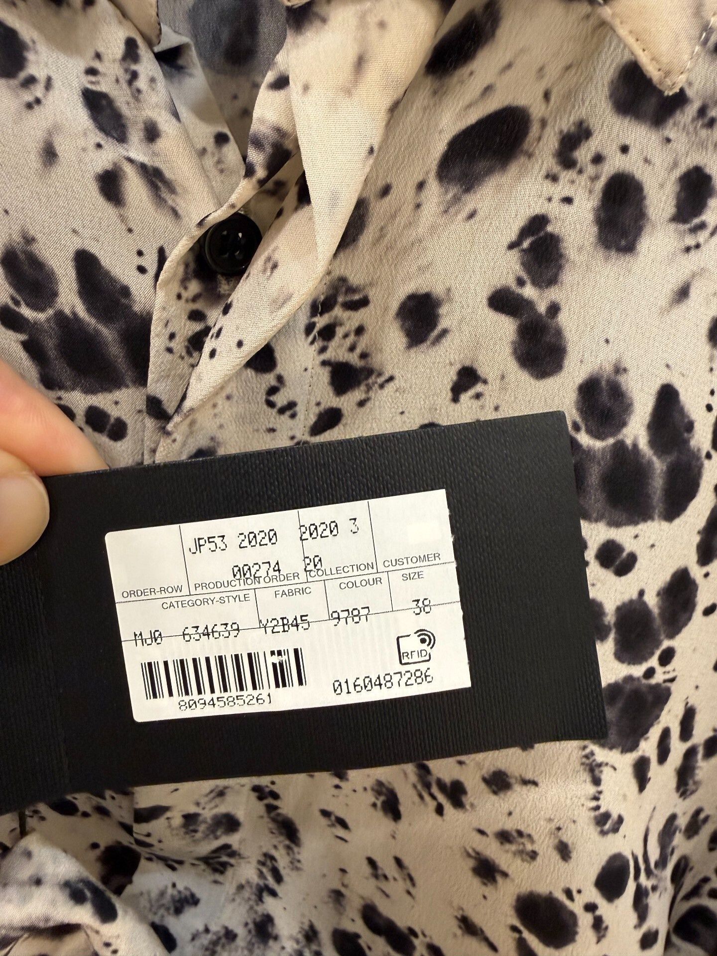 Saint Laurent Paris Saint Laurent Classic Snow Shirt Size US L / EU 52-54 / 3 - 6 Thumbnail