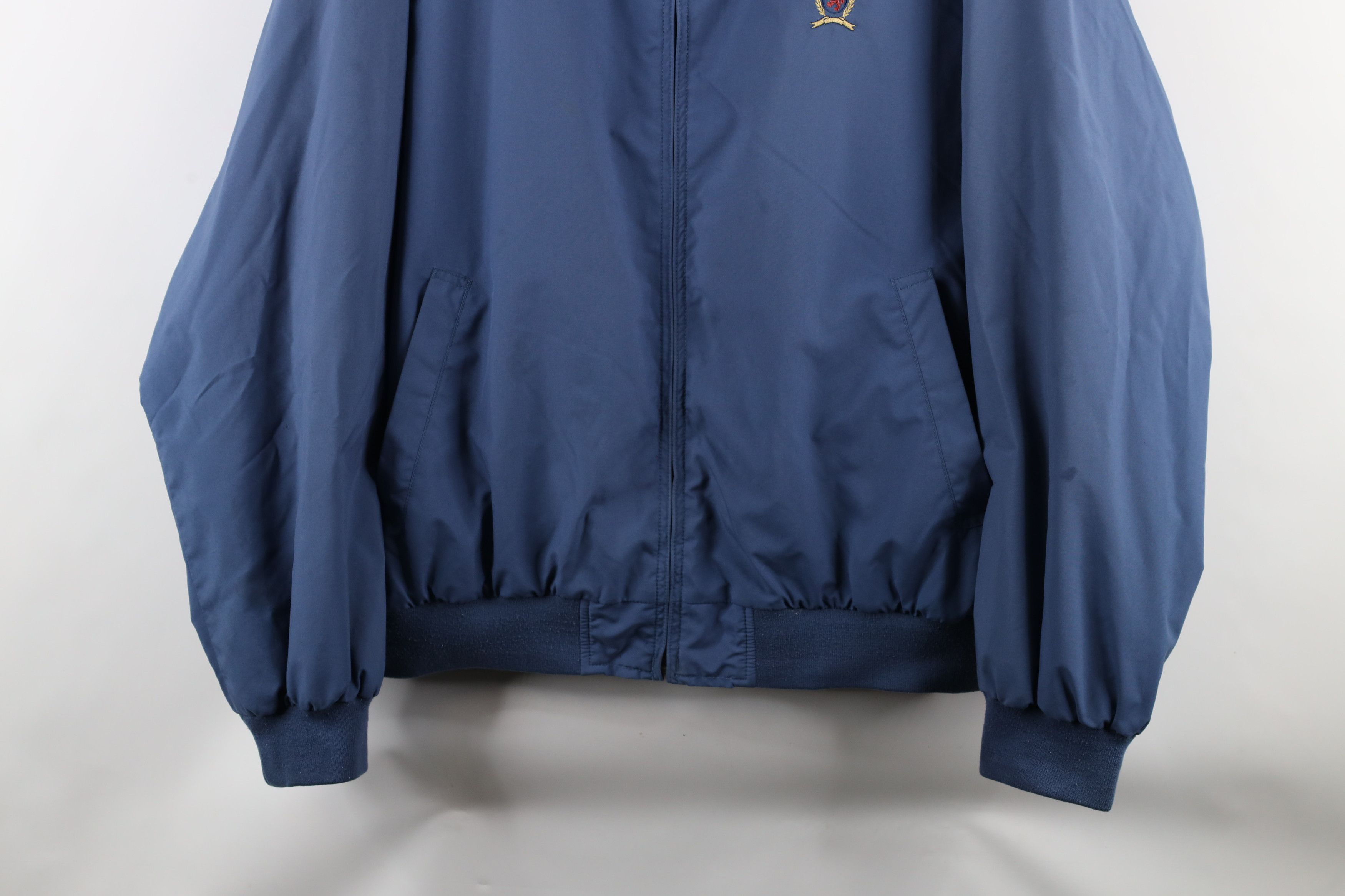 Tommy Hilfiger × Vintage Vintage 90s Tommy Hilfiger Lined Full Zip Bomber Jacket Size US L / EU 52-54 / 3 - 3 Thumbnail