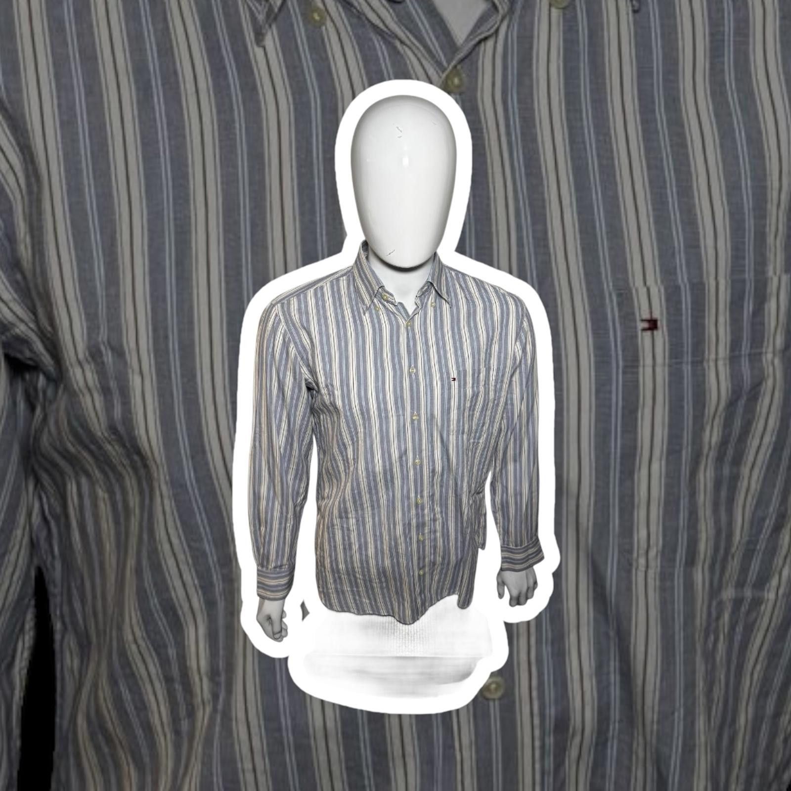 Tommy Hilfiger Tommy Hilfiger Striped Shirt Size US L / EU 52-54 / 3 - 1 Thumbnail
