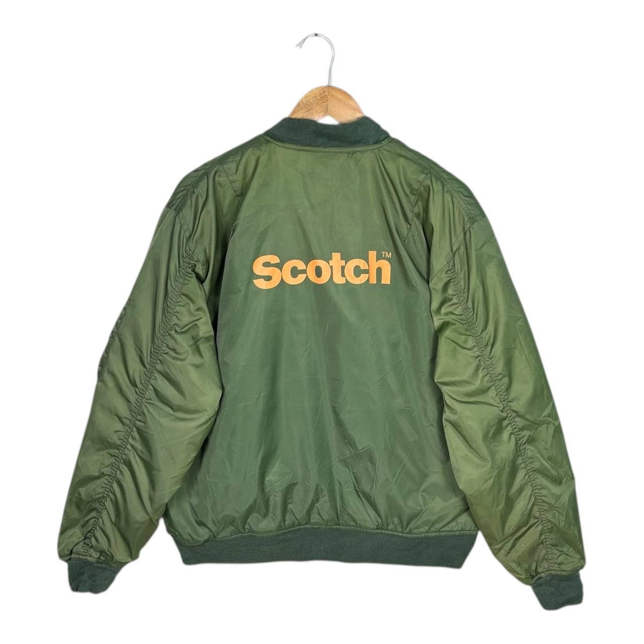 Vintage Vintage 90s SCOTCH Military Flight Bomber Jacket Size US XL / EU 56 / 4 - 1 Thumbnail