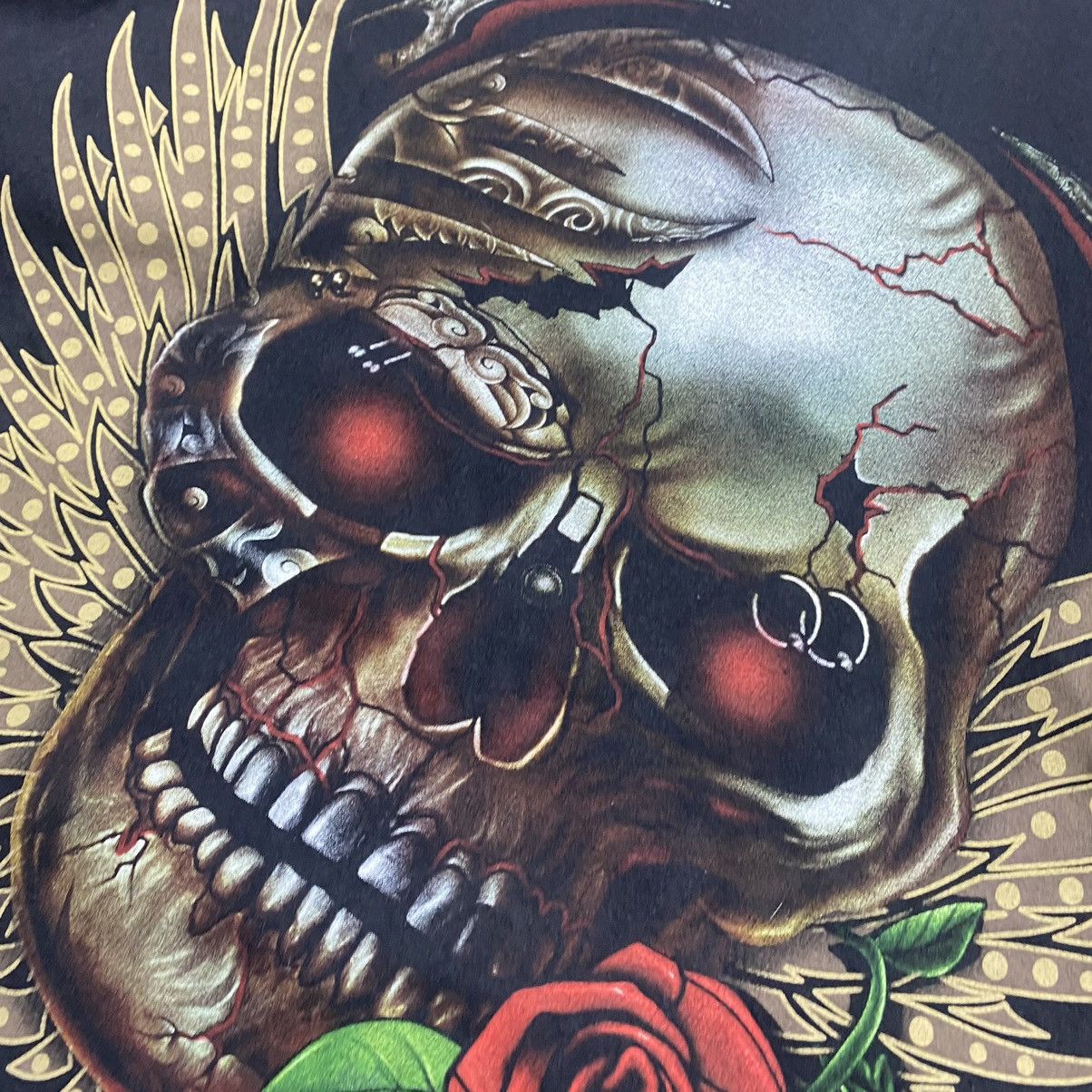 Band Tees Vintage Wild Big Skull Logo 90’s Band Graphic tee Size US XL / EU 56 / 4 - 5 Thumbnail