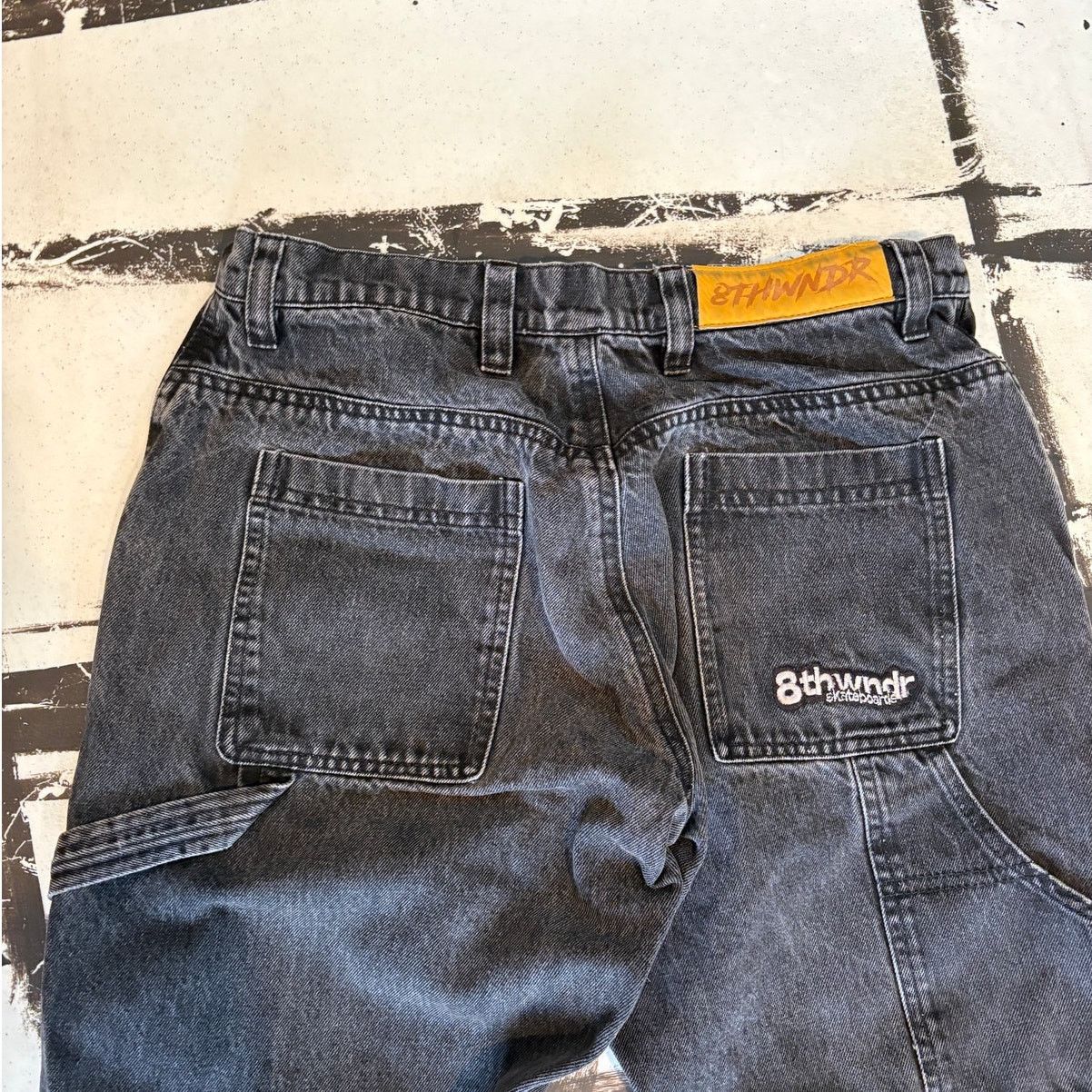 8THWNDR 8THWNDR Double Knee Denim Pant Carpenter Jean y2k - 2021 Size US 30 / EU 46 - 5 Thumbnail