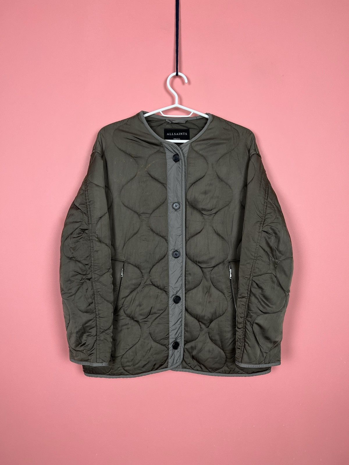Allsaints Allsaints military jacket casual streetwear khaki Size US S / EU 44-46 / 1 - 1 Thumbnail
