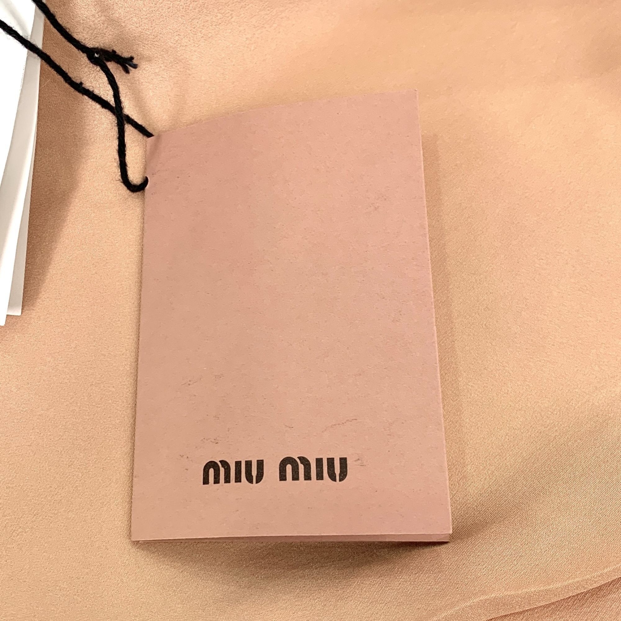 Miu Miu MiuMiu Peplum Jacket With Button Front & Collar In Nude Size M / US 6-8 / IT 42-44 - 8 Thumbnail