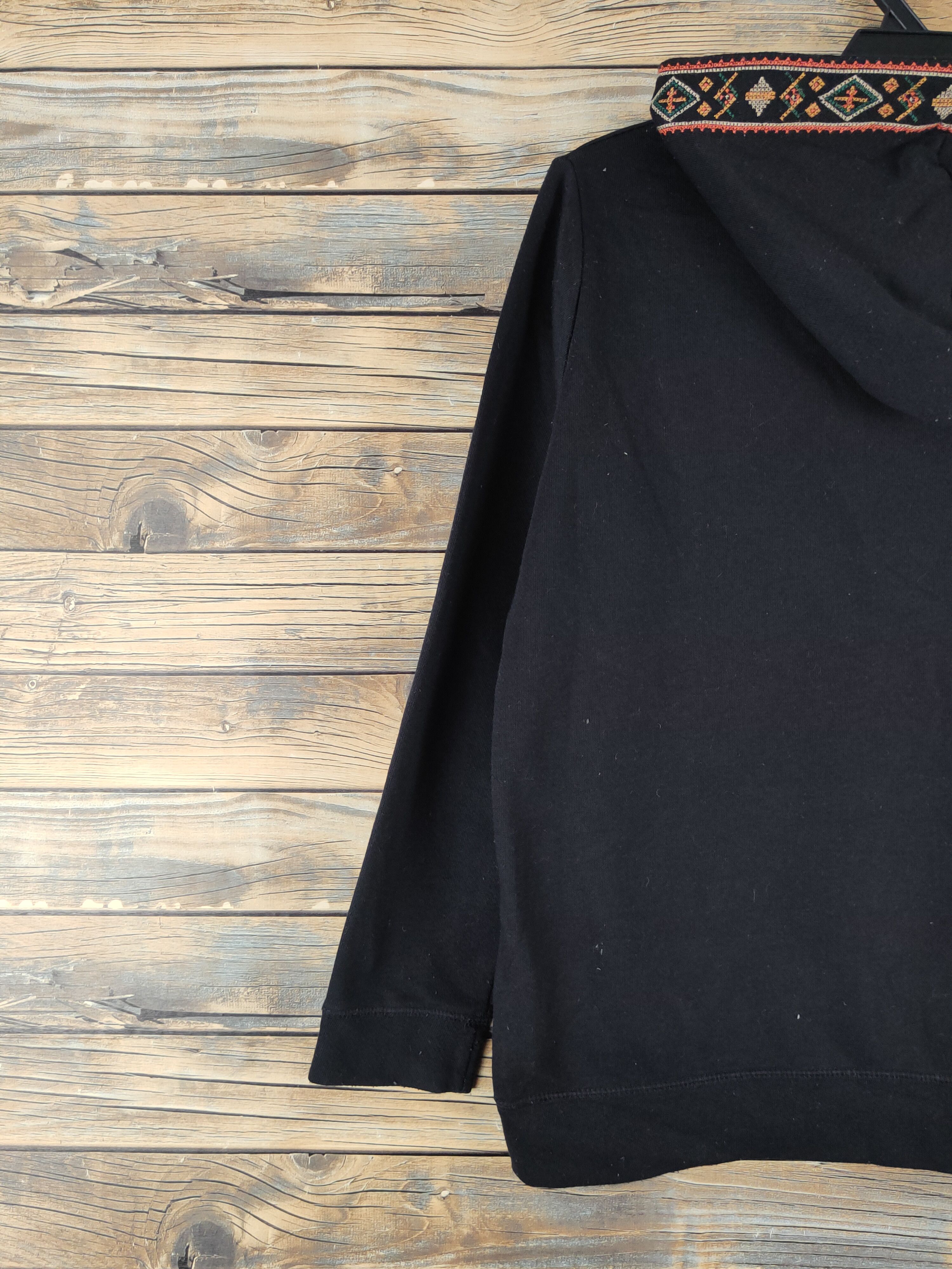 Japanese Brand DL Heart Market Black Hoodie Sweatshirts #2014 Size M / US 6-8 / IT 42-44 - 8 Thumbnail