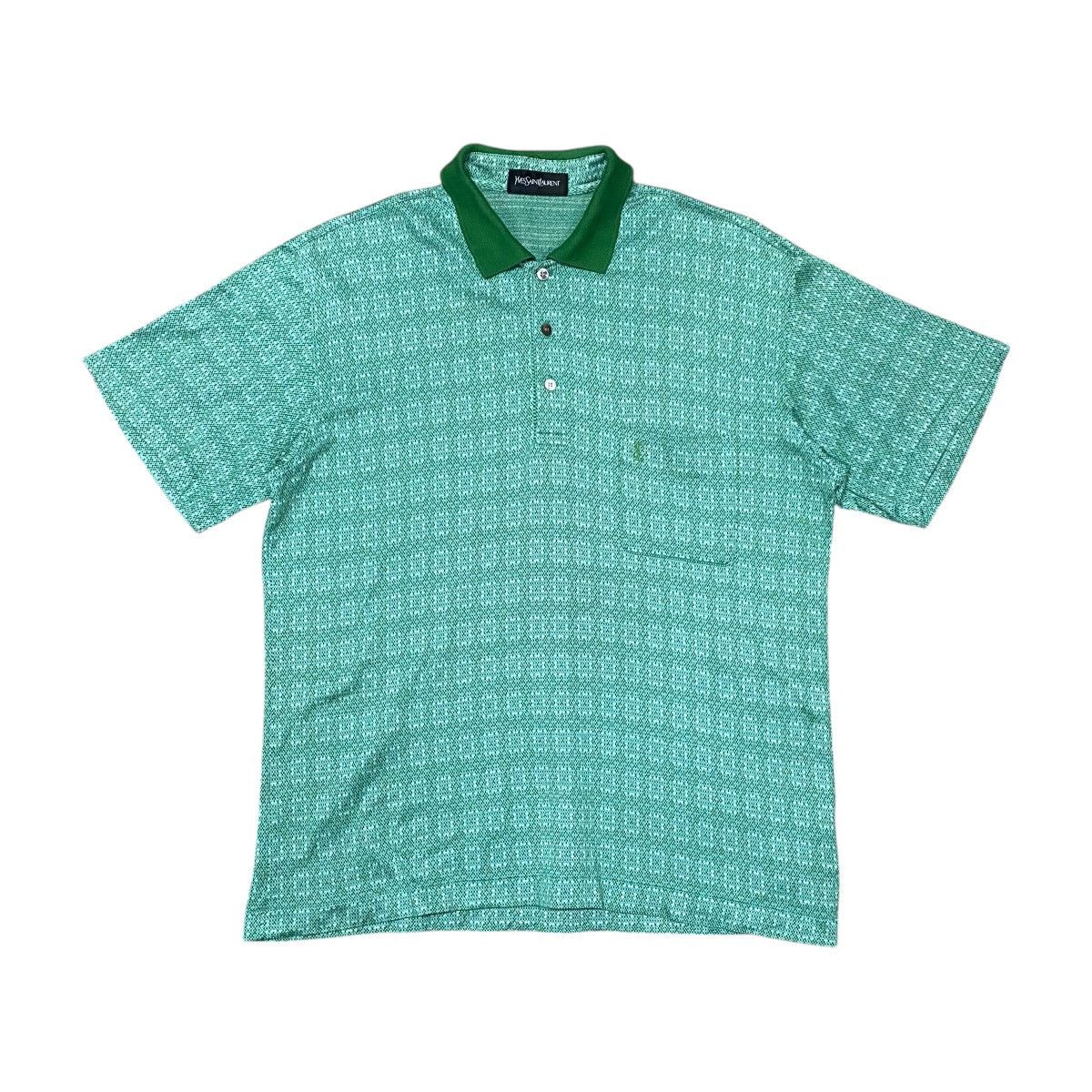 Yves Saint Laurent Vintage YSL Yves Saint Laurent Polos T Shirt Size US L / EU 52-54 / 3 - 1 Thumbnail