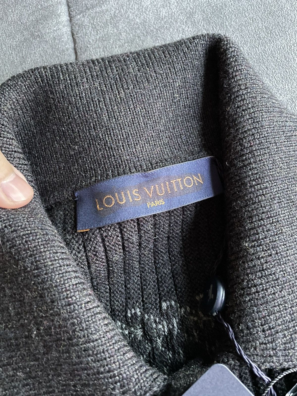 Louis Vuitton × Nigo Louis Vuitton Nigo Giant Damier Rib Jacket Size US L / EU 52-54 / 3 - 6 Thumbnail