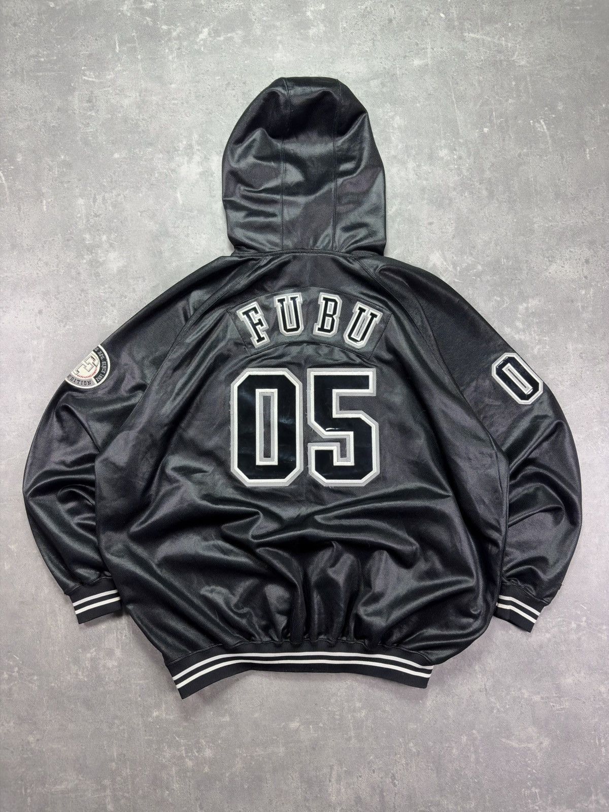 Fubu 90s/00s Fubu Westside Big Logo Baggy Hoodie XXL Rare Size US XL / EU 56 / 4 - 2 Thumbnail