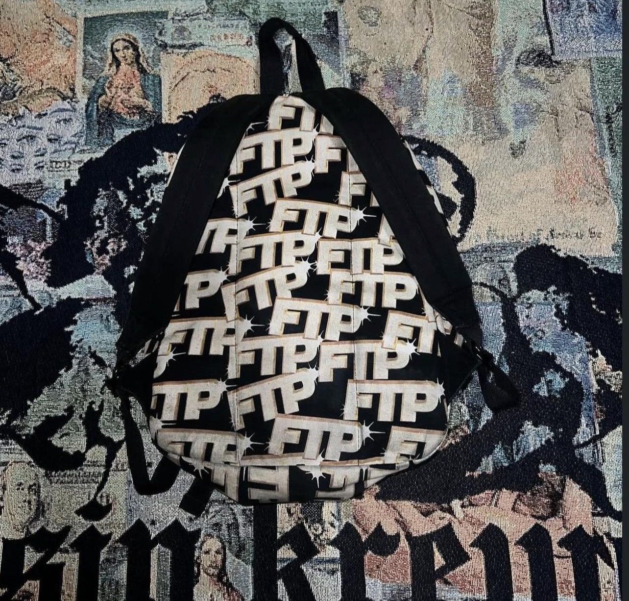 Fuck The Population FTP Bling Backpack (2017) Size ONE SIZE - 2 Thumbnail