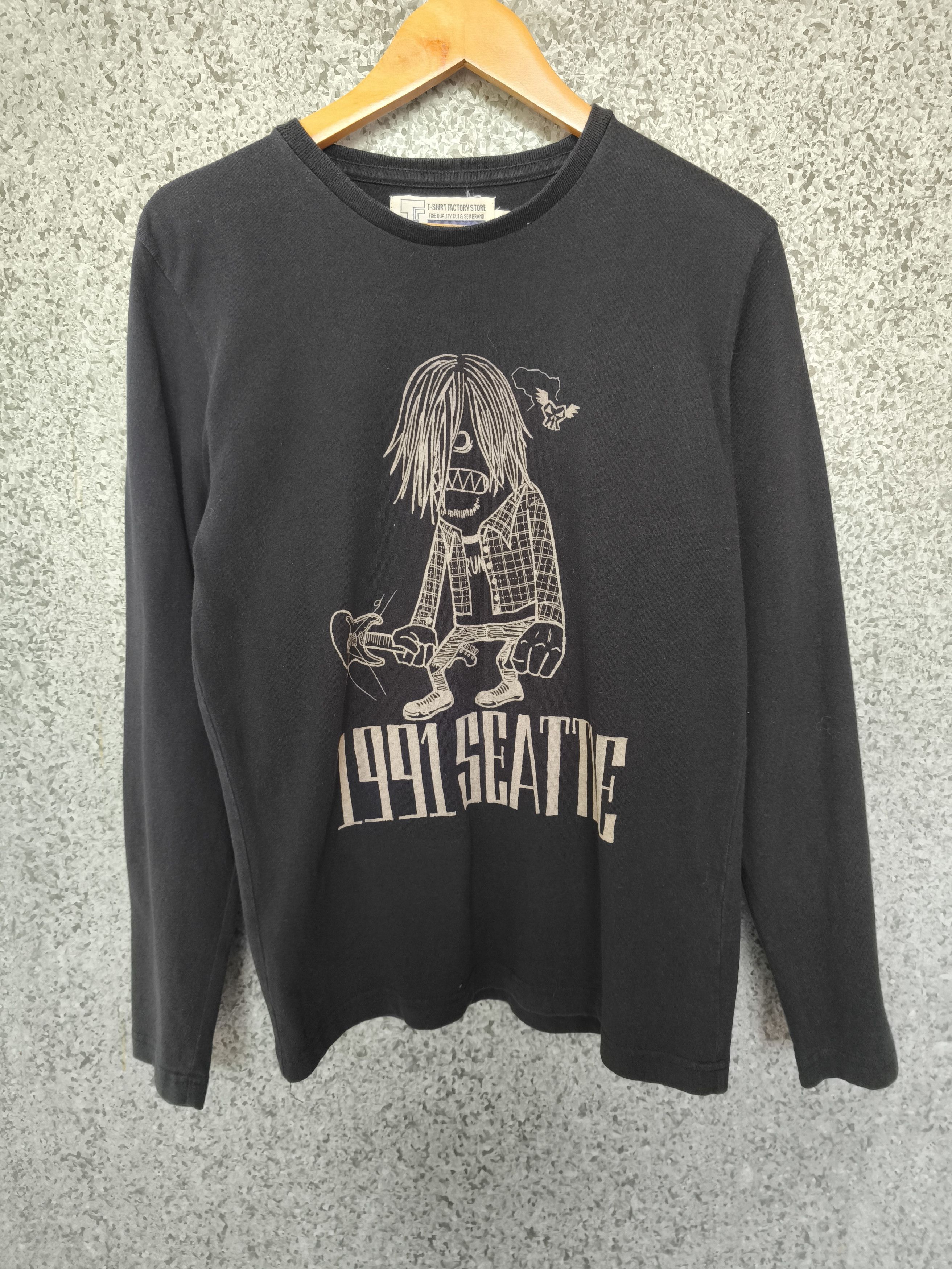 Nirvana × Vintage Nirvana uk tour 1991 Bootleg | Grailed