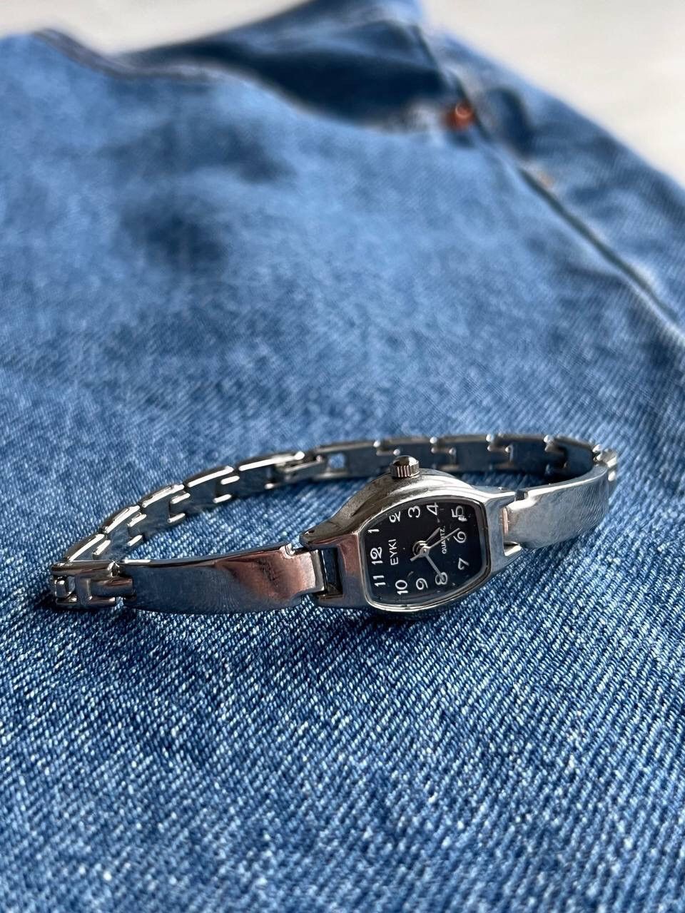 Japanese Brand × Vintage Vintage Japanese style futuristic Watch Eyki Chrome Japan Size ONE SIZE - 1 Thumbnail