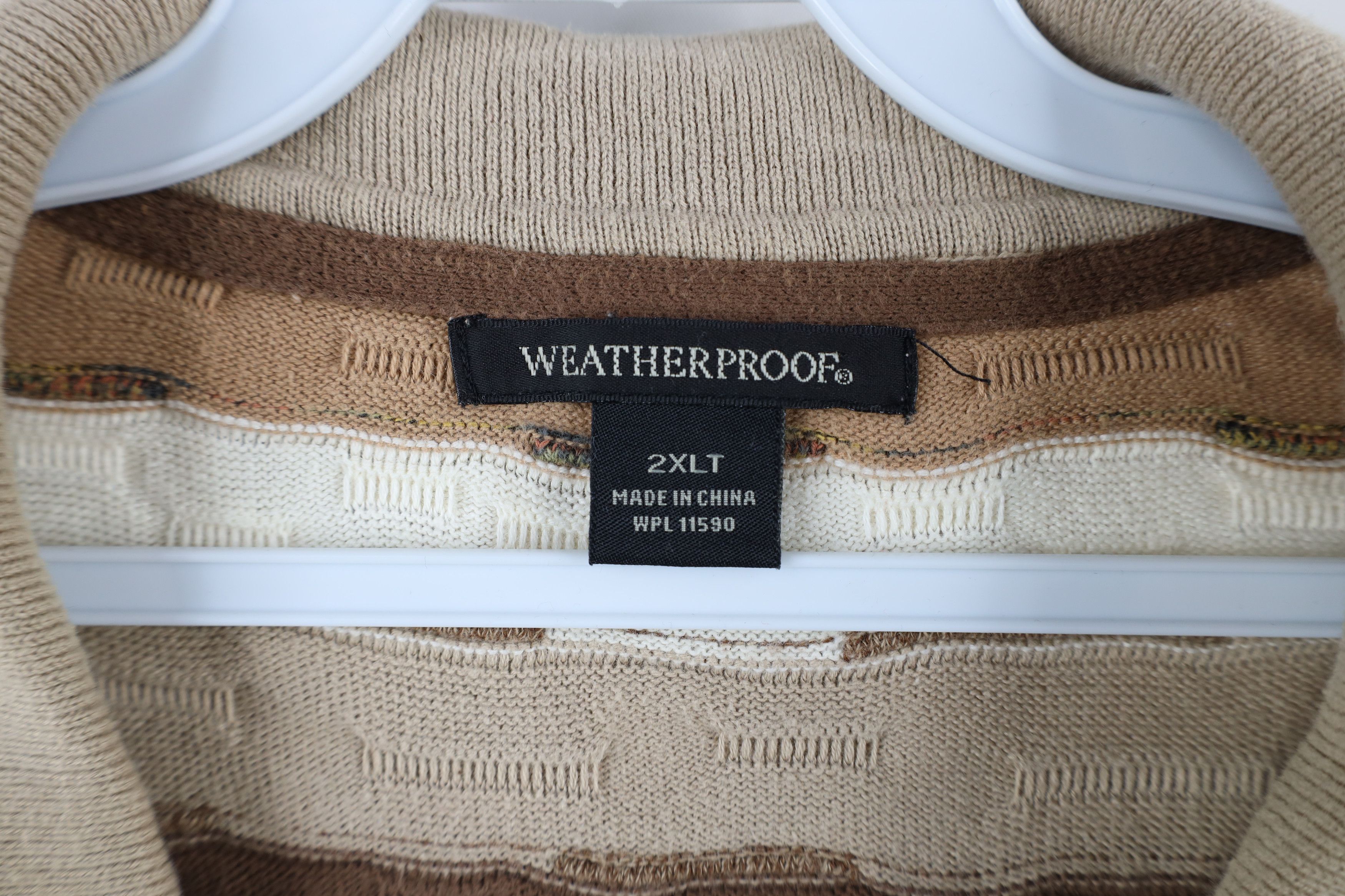 Vintage Vintage 90s Coogi Style Fleck Knit Short Sleeve Sweater Size US XXL / EU 58 / 5 - 7 Thumbnail